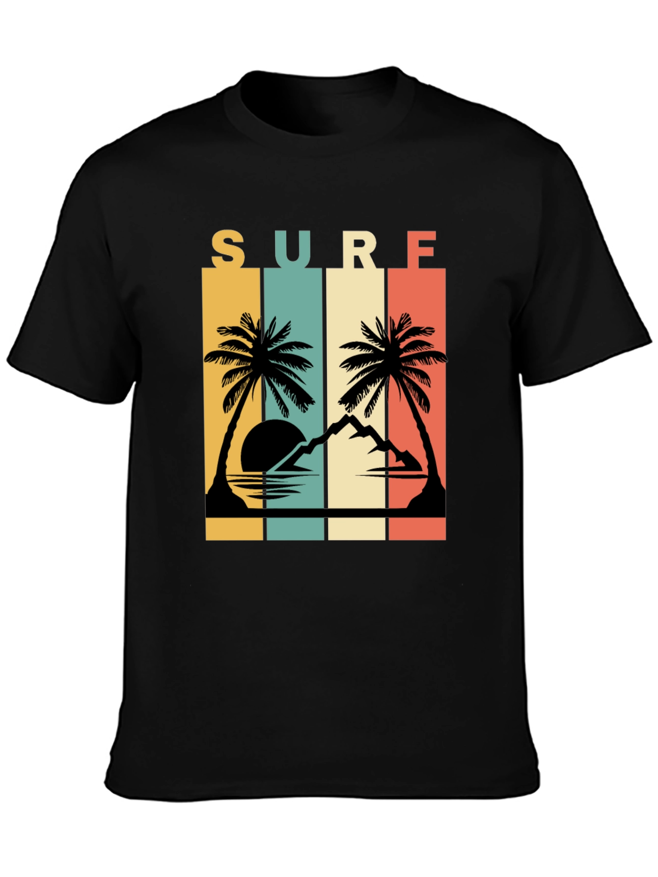 Retro Surf Palms Tee