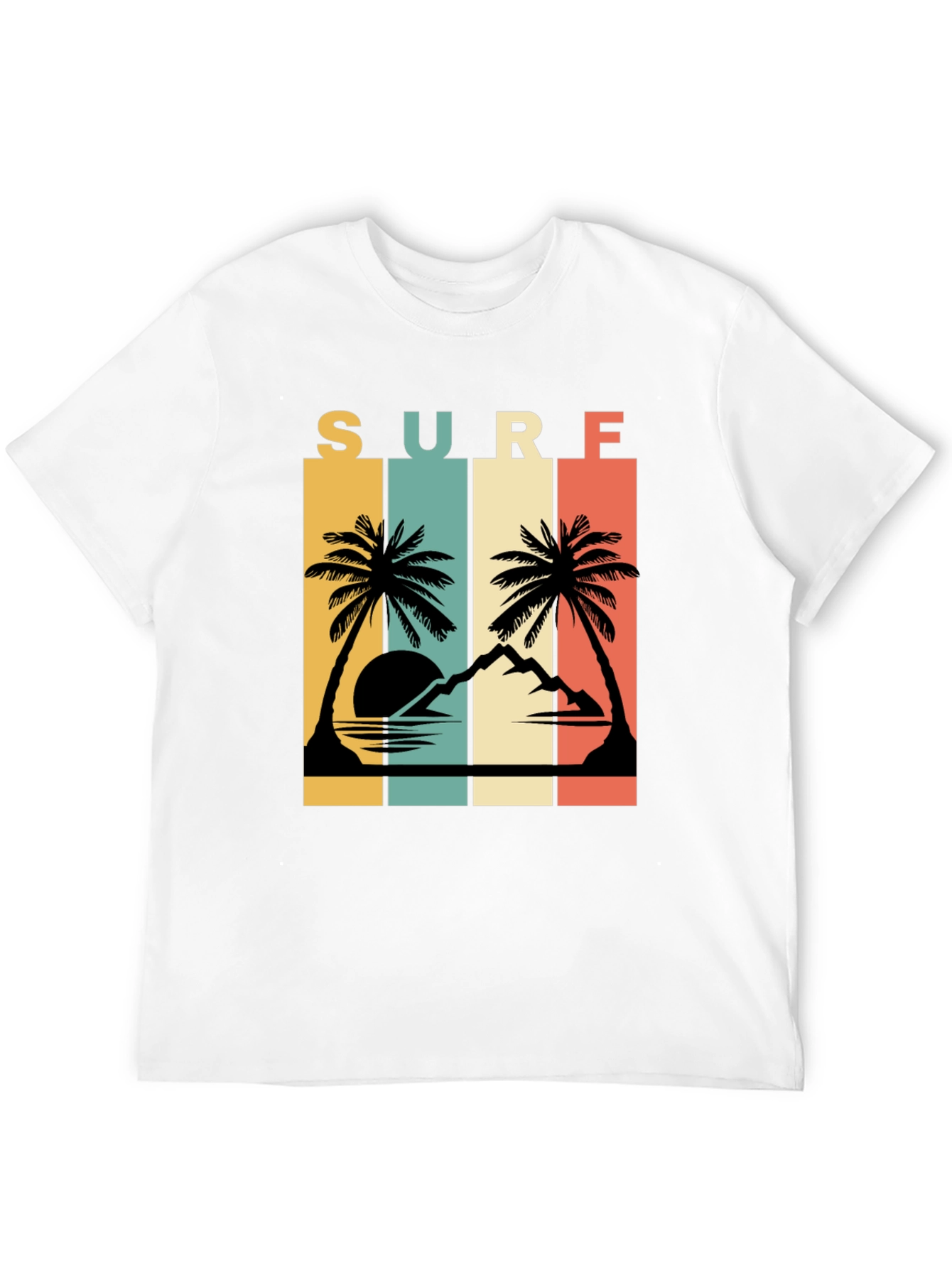 Retro Surf Palms Tee