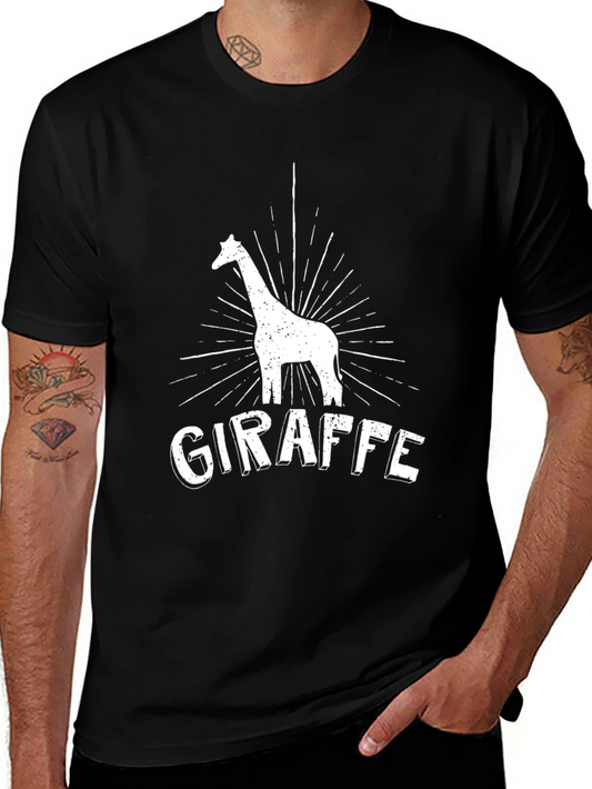 Giraffe T-Shirt - Stylish Graphic Tee for Animal Lovers