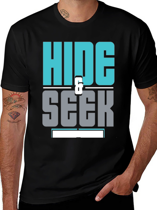 Hide & Seek Graphic Tee - Stylish Comfort
