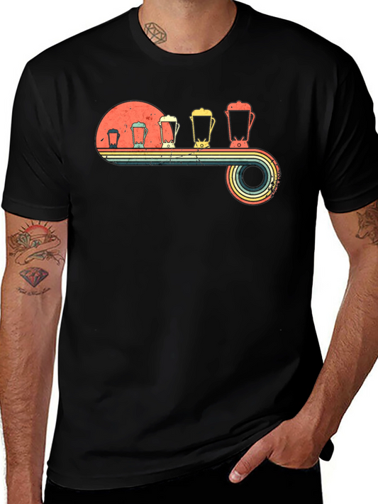 Retro Blender Evolution T-Shirt - Black