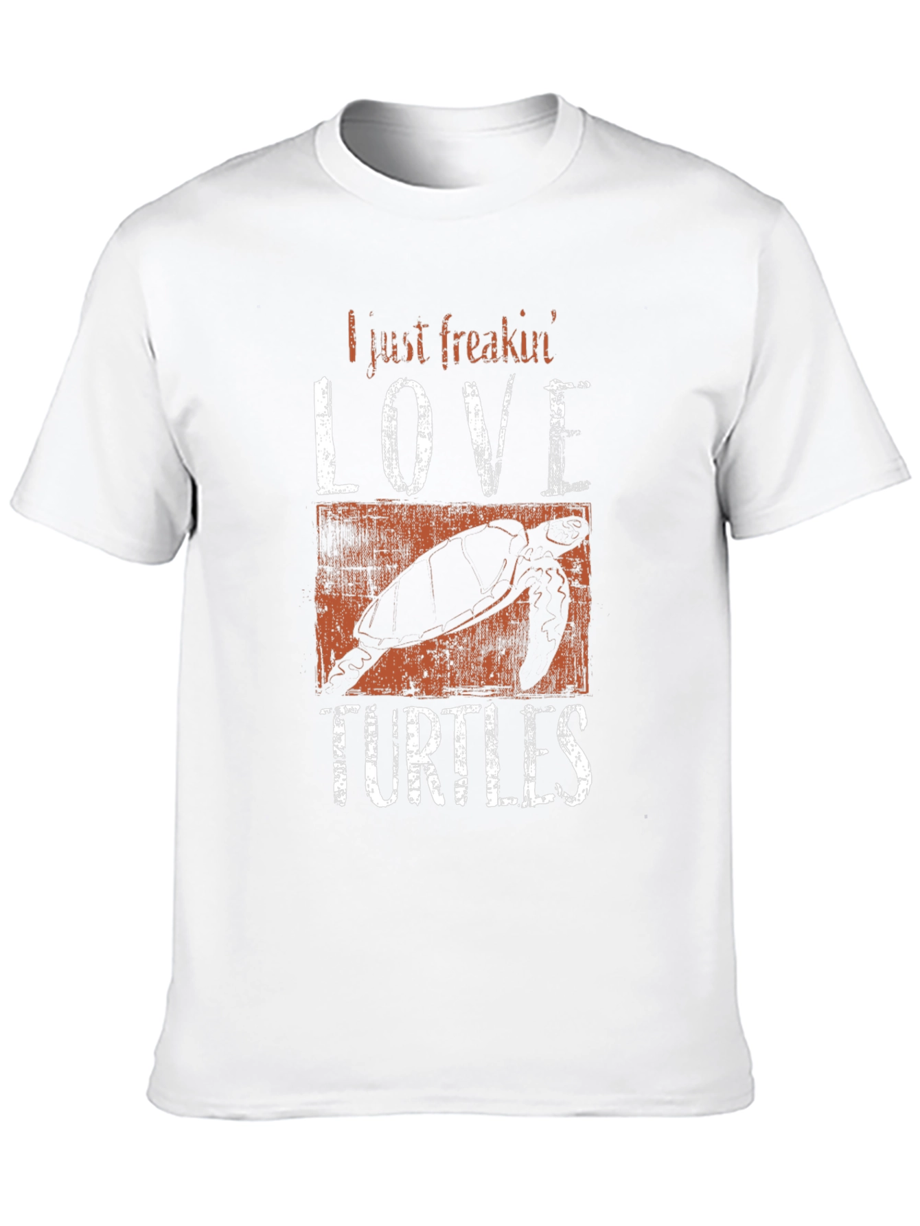 I Just Freakin Love Turtles Graphic T-Shirt