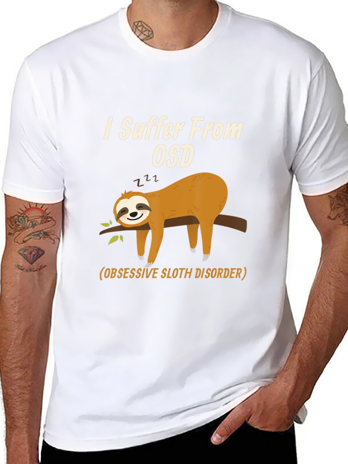 Obsessive Sloth Disorder T-Shirt - Funny Sloth Tee
