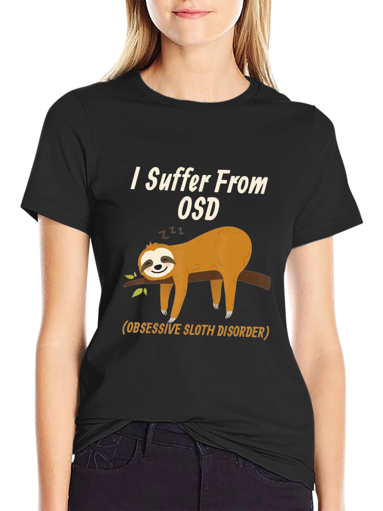 Obsessive Sloth Disorder T-Shirt - Funny Sloth Tee