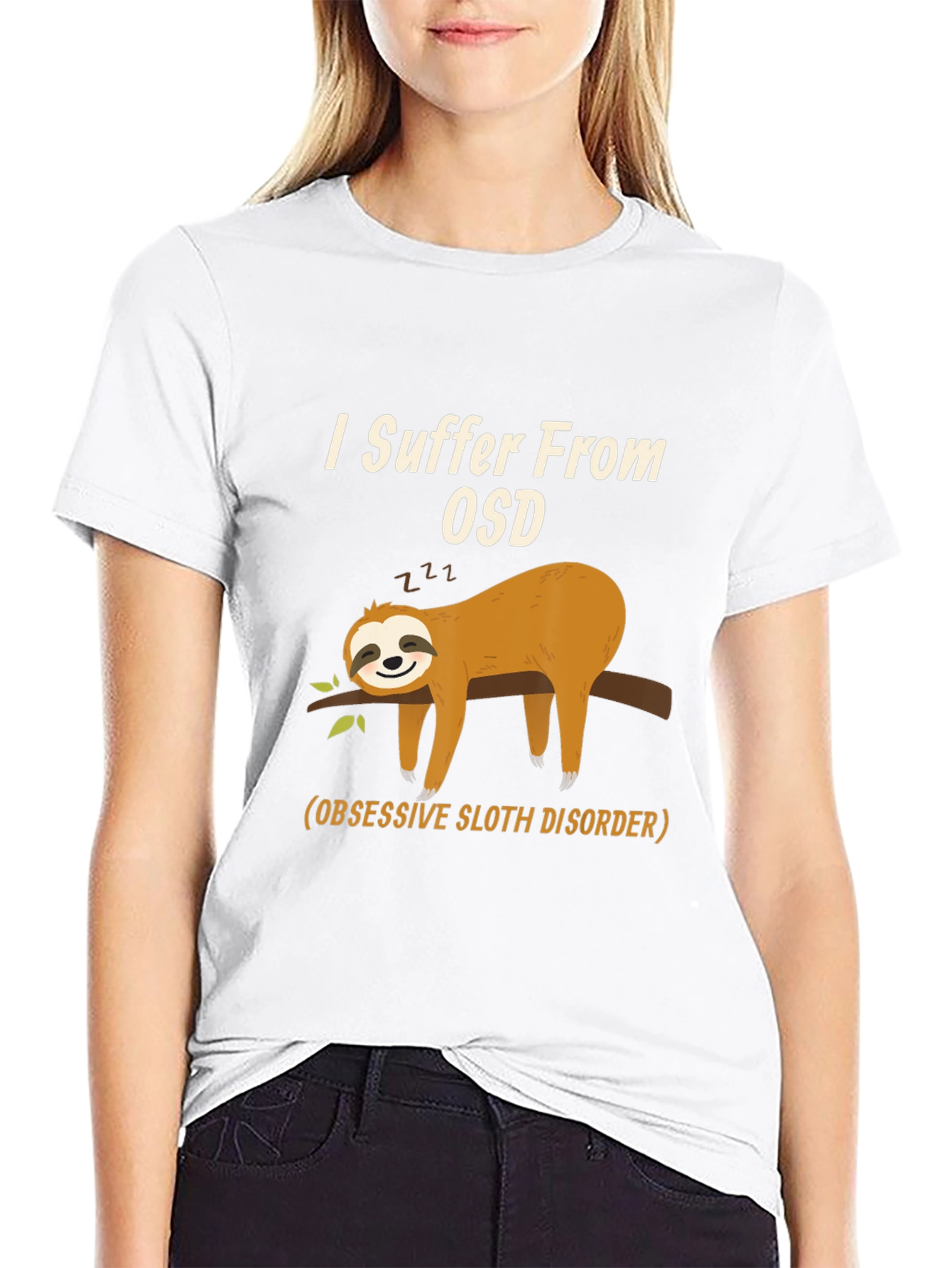 Obsessive Sloth Disorder T-Shirt - Funny Sloth Tee