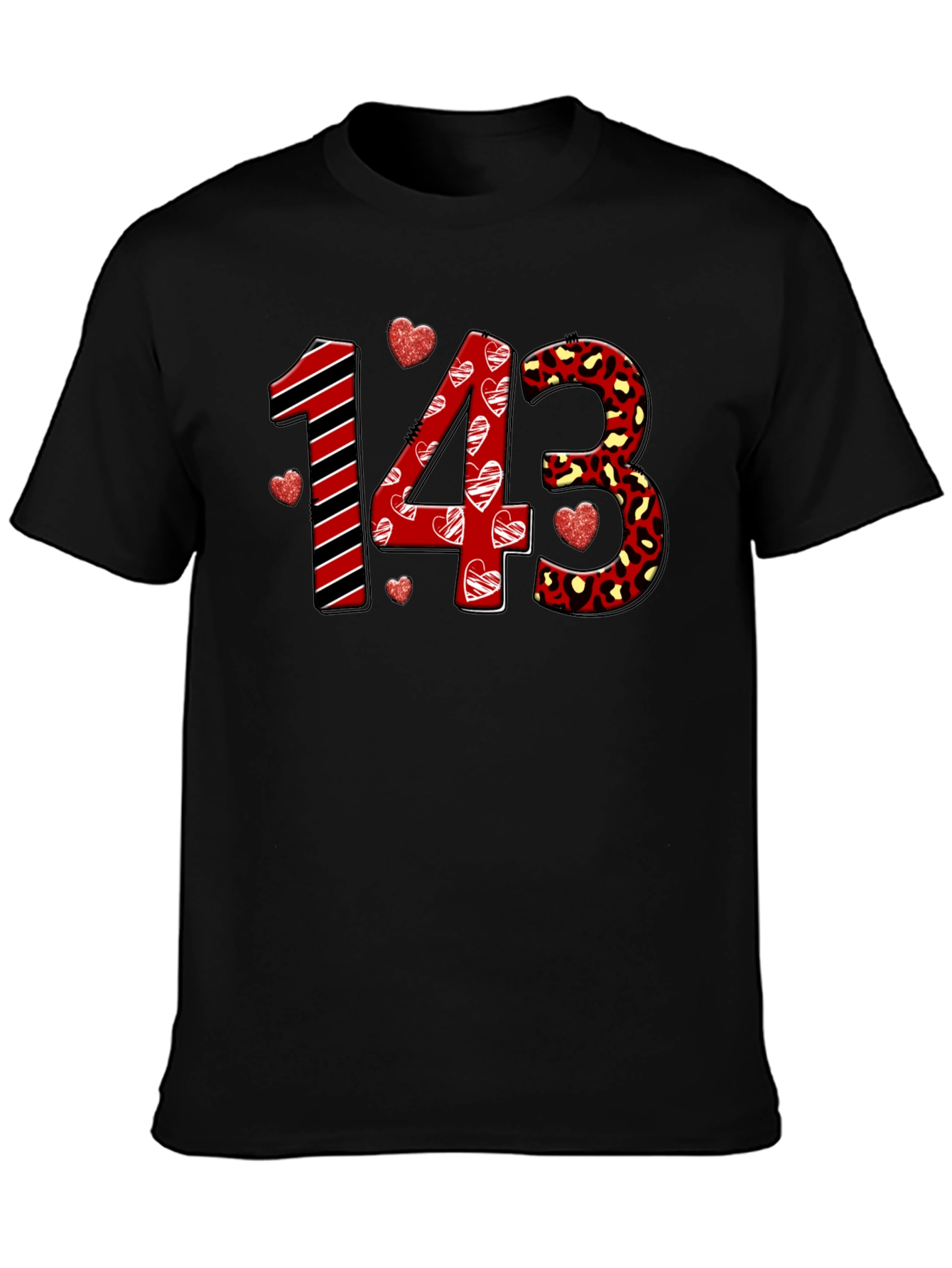 Valentines Day 143 Graphic T-Shirt