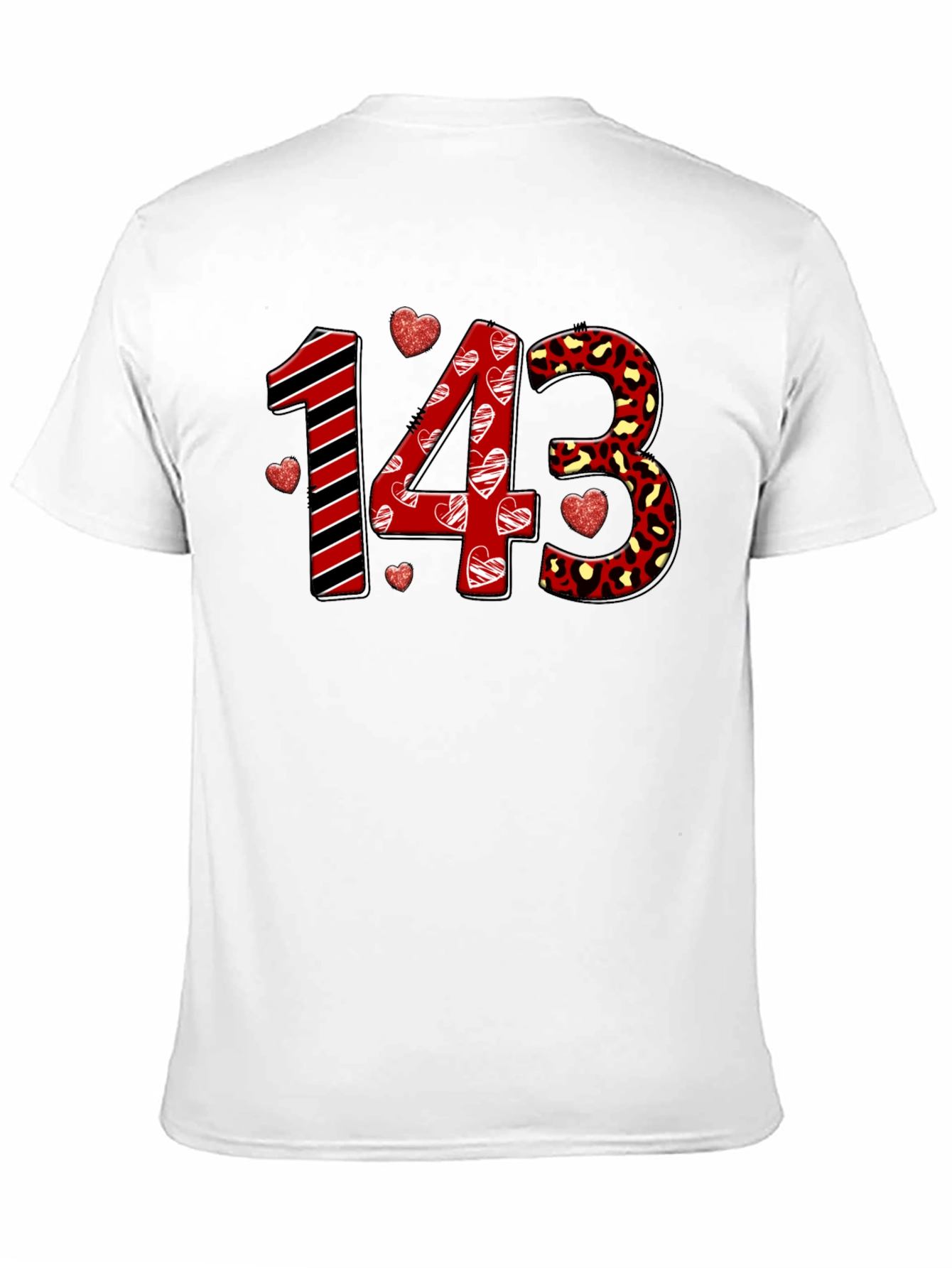 Valentines Day 143 Graphic T-Shirt