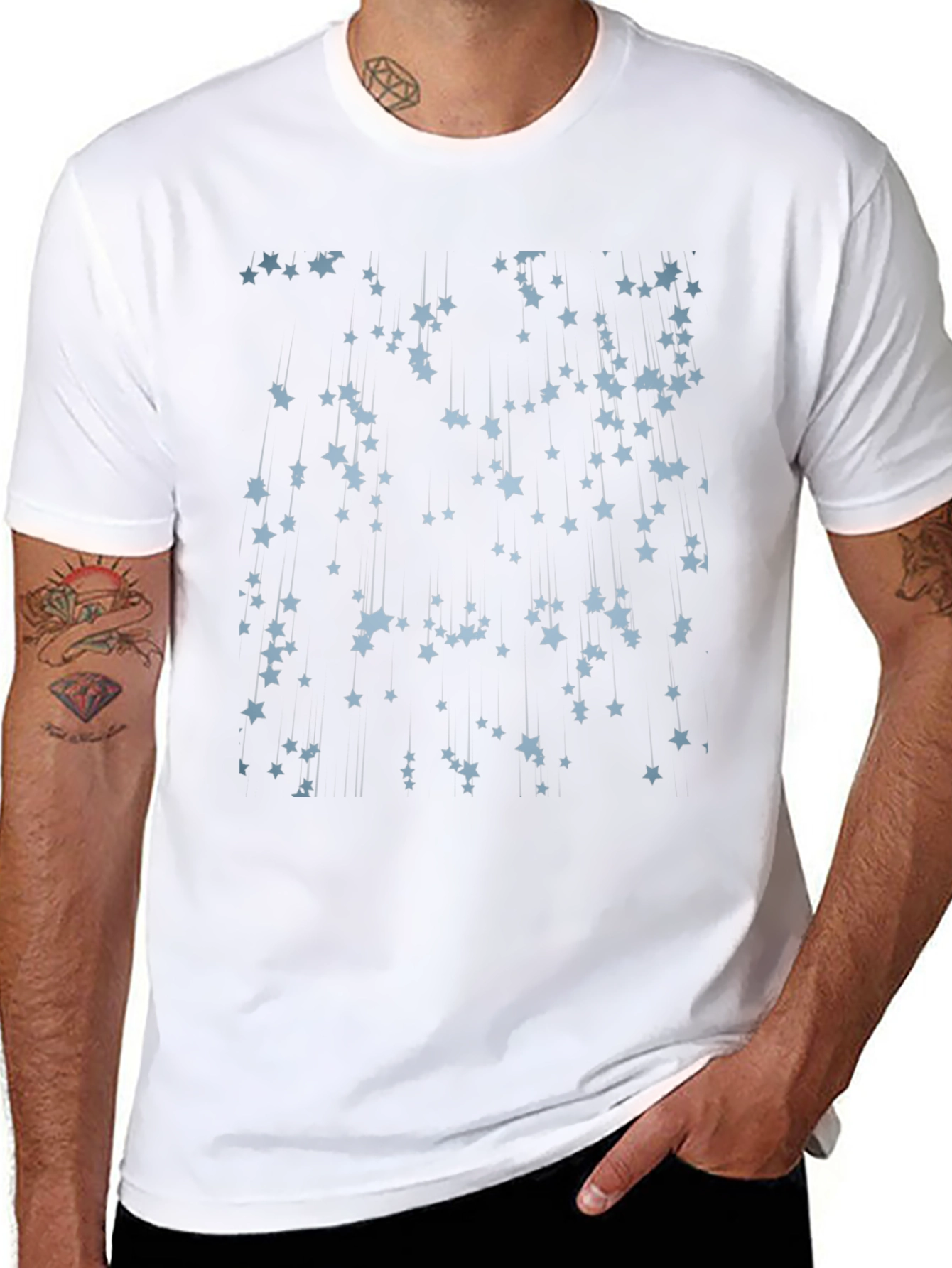 Starry Night Black Tee