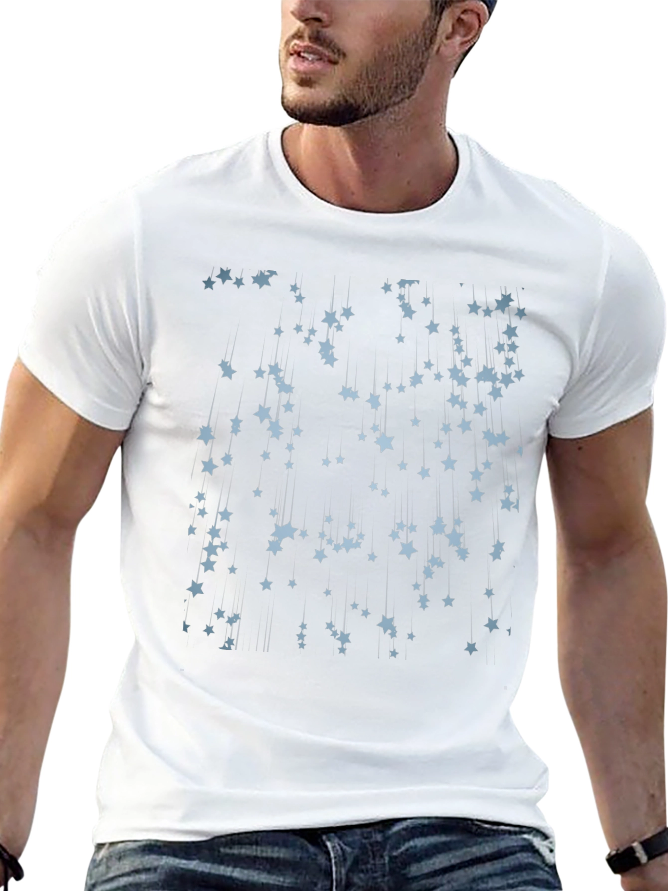 Starry Night Black Tee