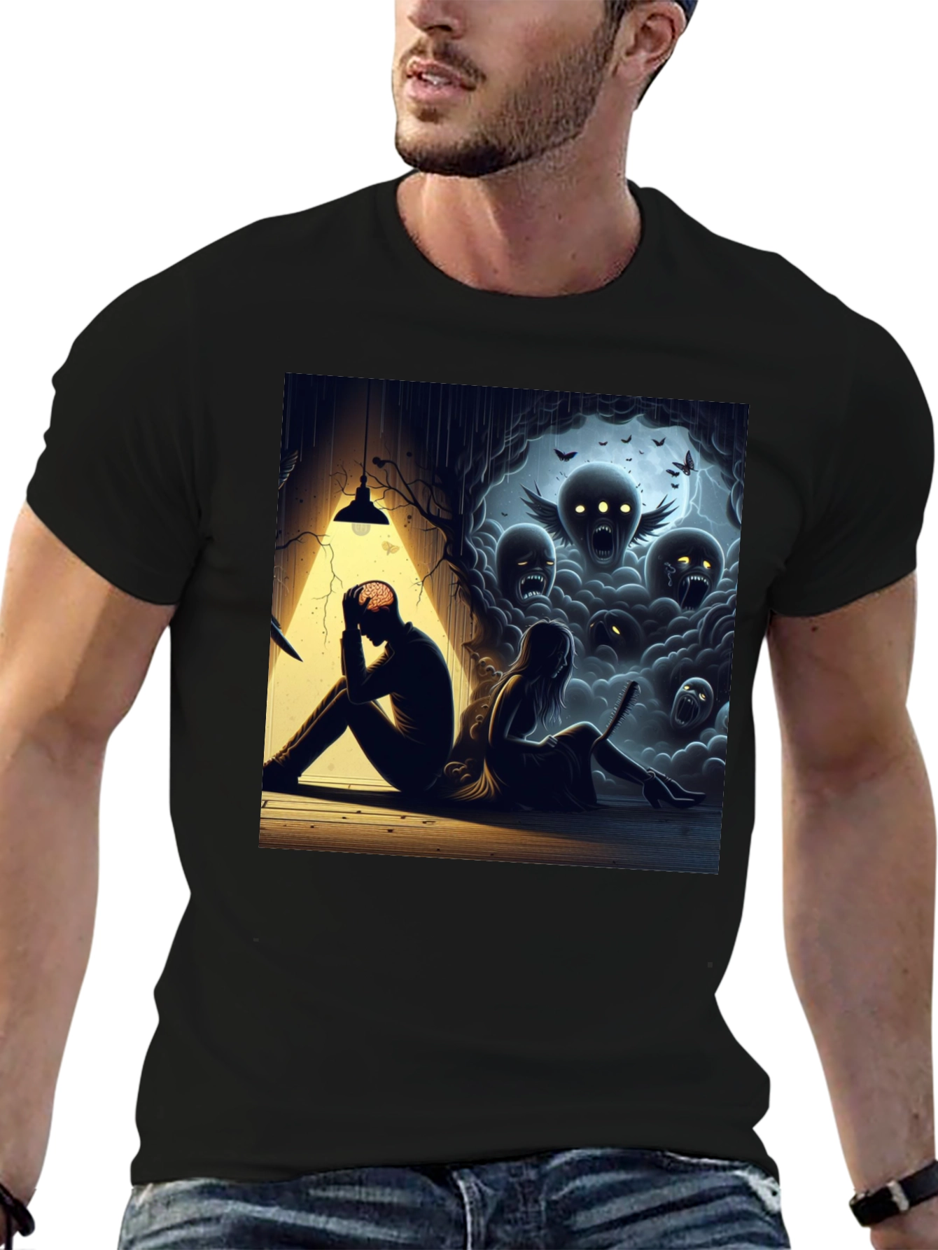 Dark Dreams T-Shirt - Unisex Graphic Tee
