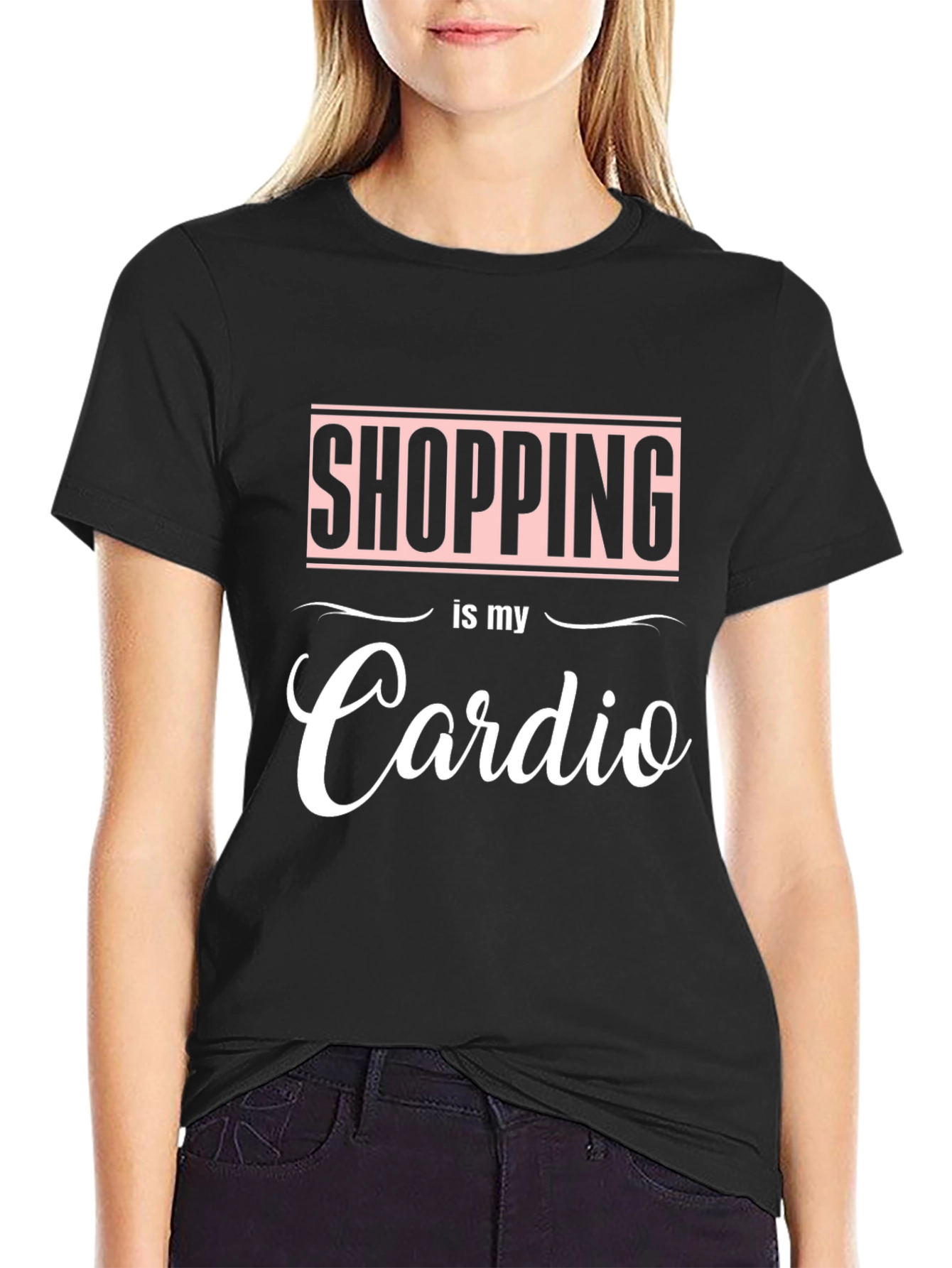 Shopping is My Cardio Graphic Tee