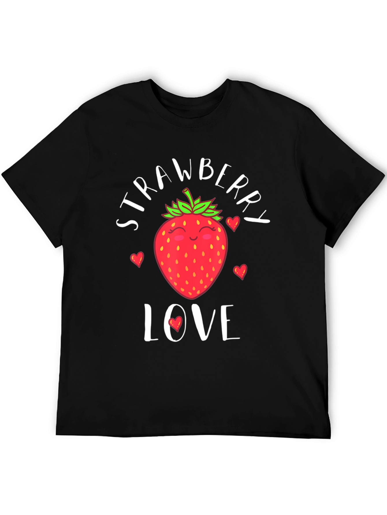 Strawberry Love Graphic T-Shirt