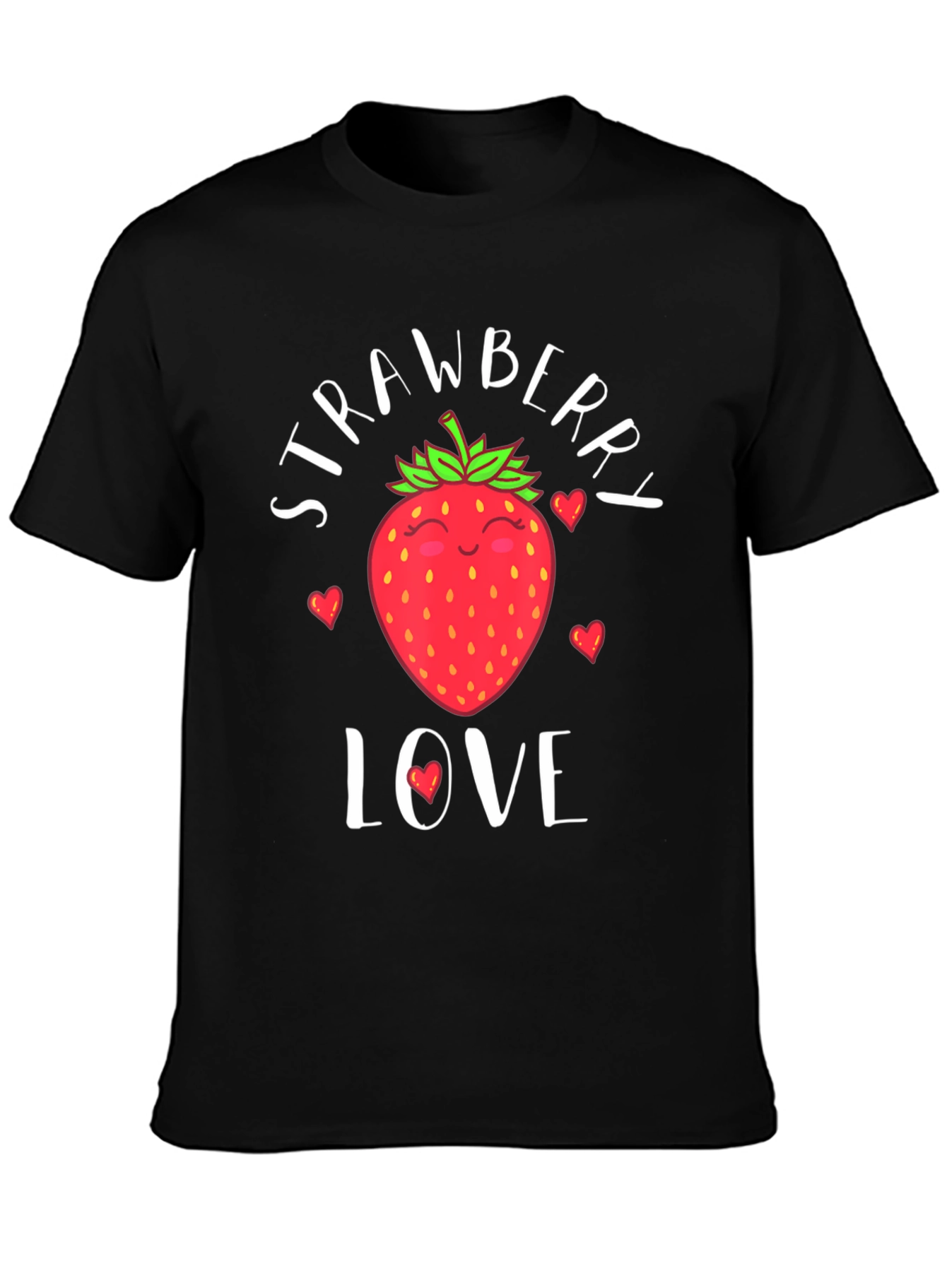 Strawberry Love Graphic T-Shirt