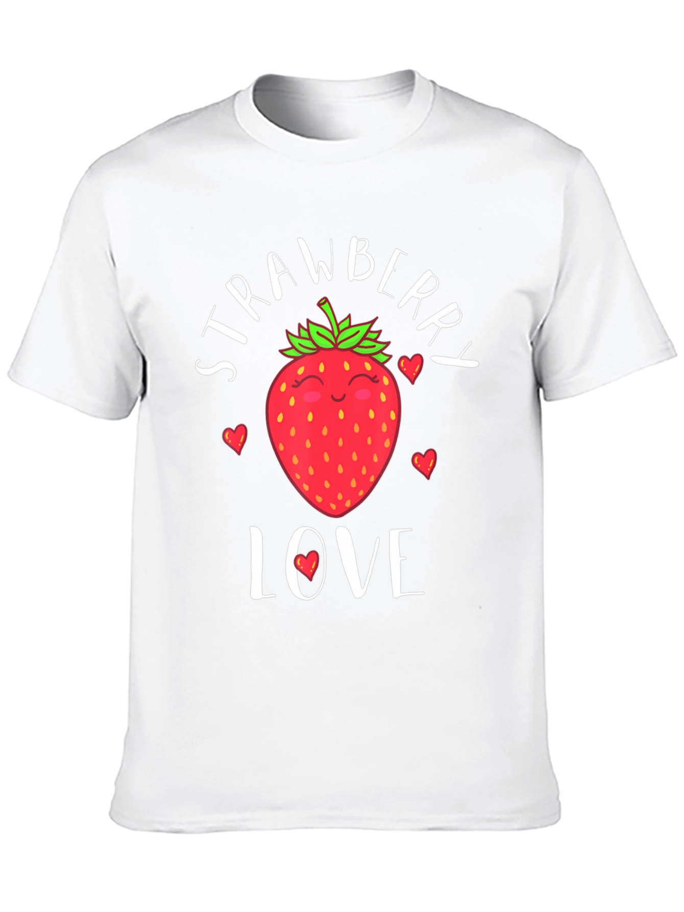 Strawberry Love Graphic T-Shirt
