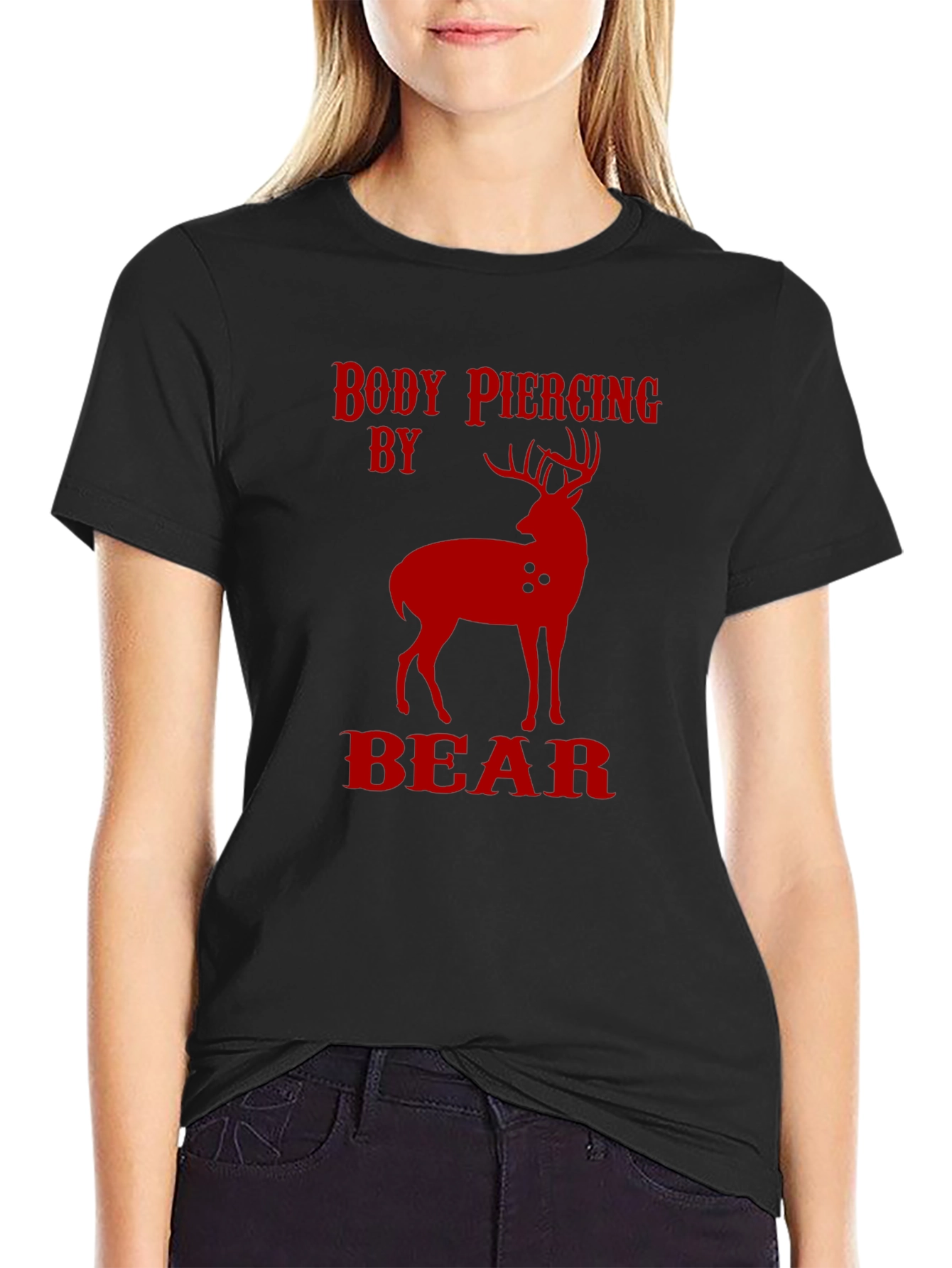 Body Piercing By Bear T-Shirt