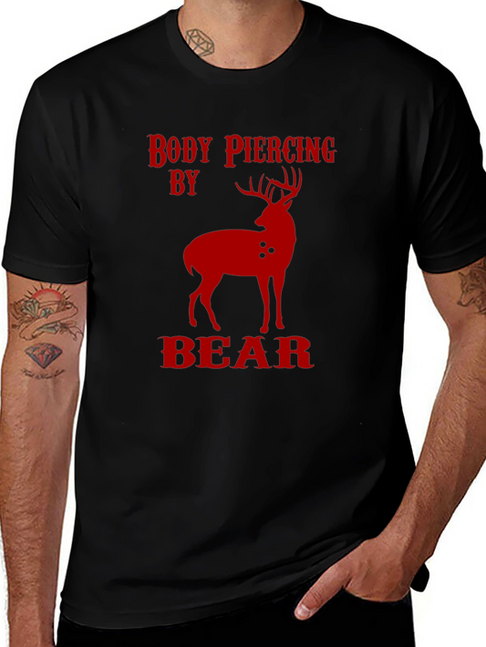 Body Piercing By Bear T-Shirt