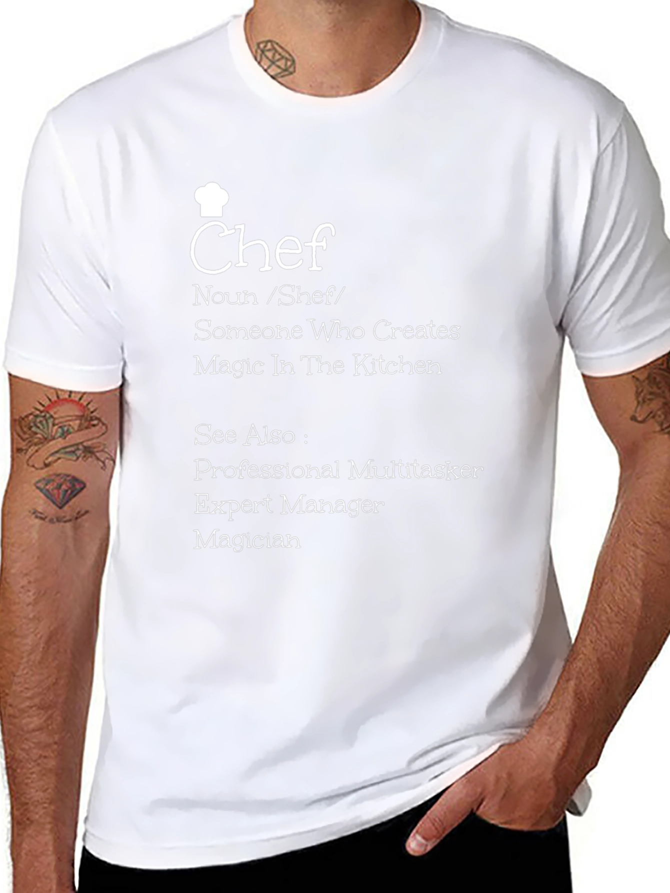 Chef Definition T-Shirt - Culinary Master