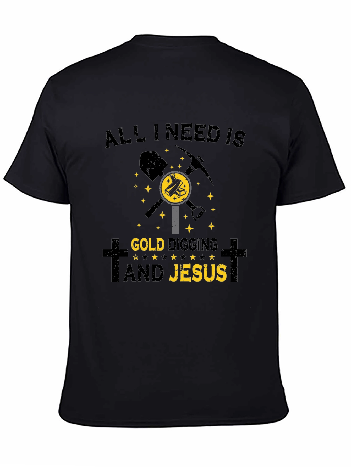 Gold Digging & Jesus T-Shirt - Christian Hobby Apparel