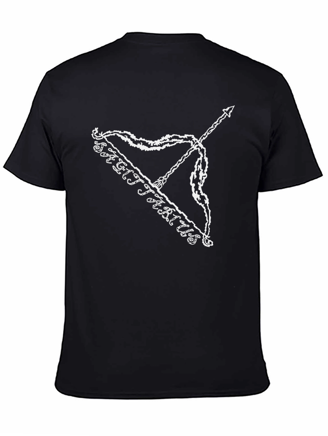 Sagittarius T-Shirt - Black Graphic Tee