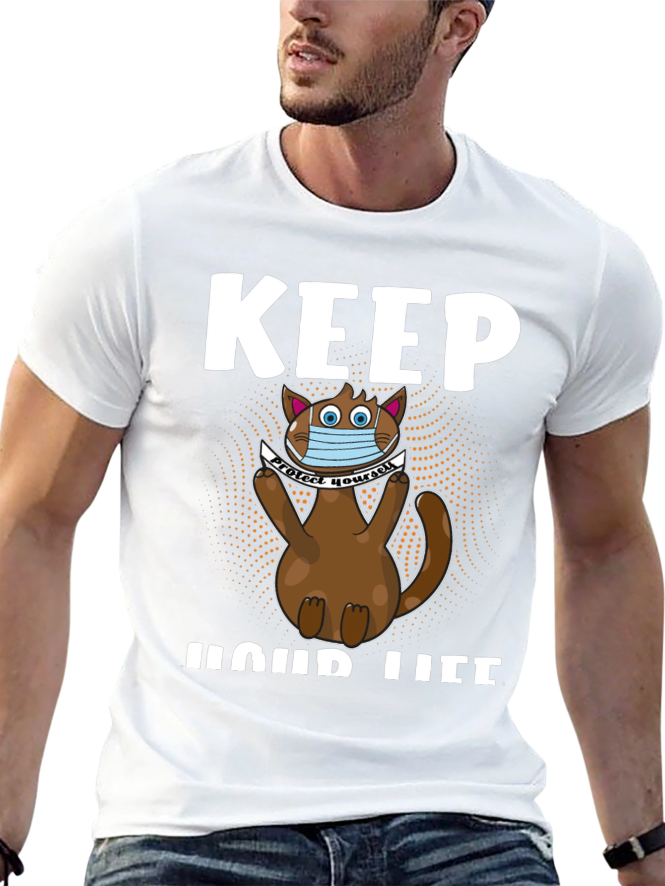 Keep Your Life Cat T-Shirt