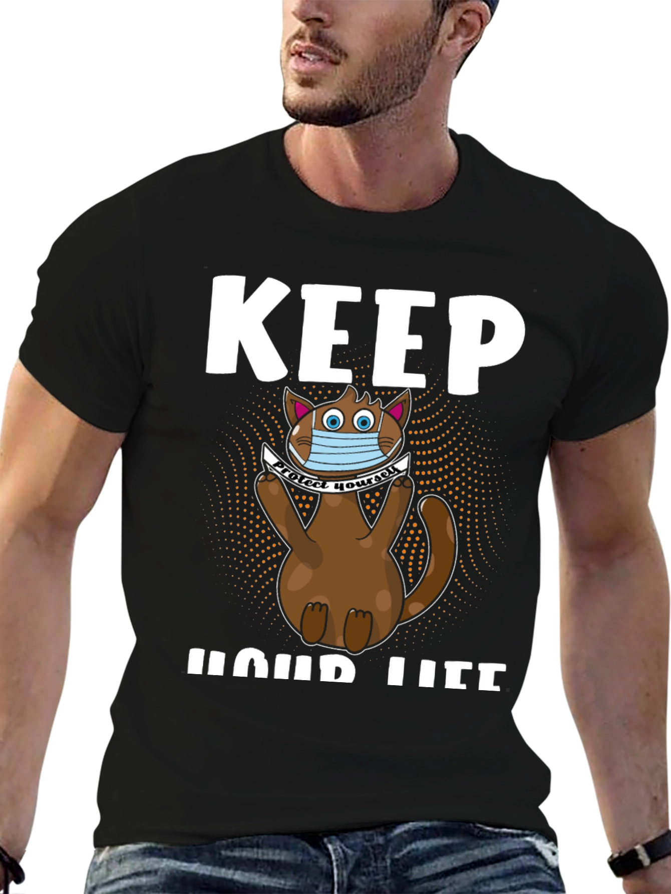 Keep Your Life Cat T-Shirt