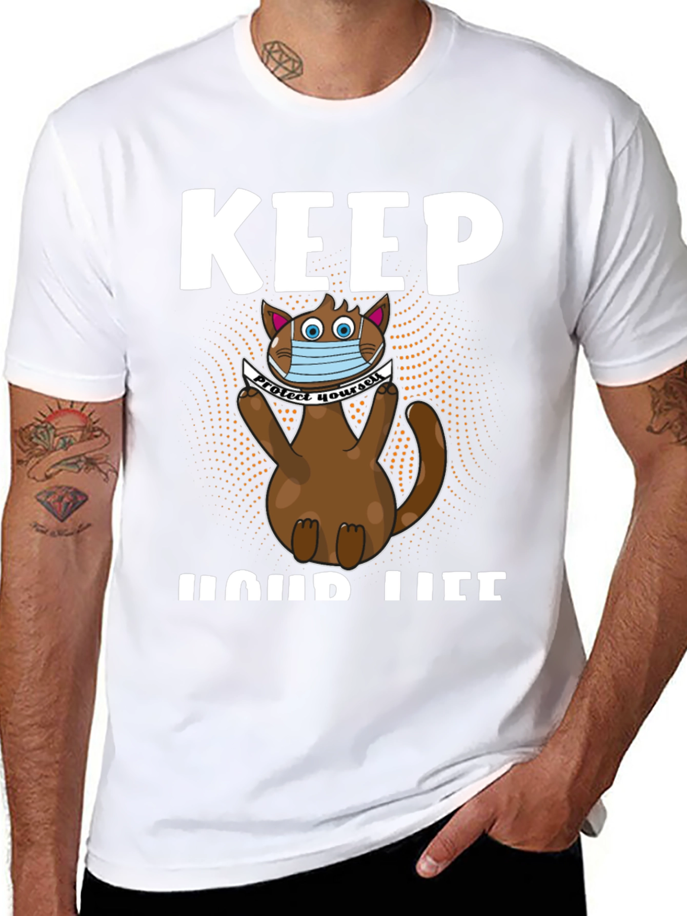 Keep Your Life Cat T-Shirt
