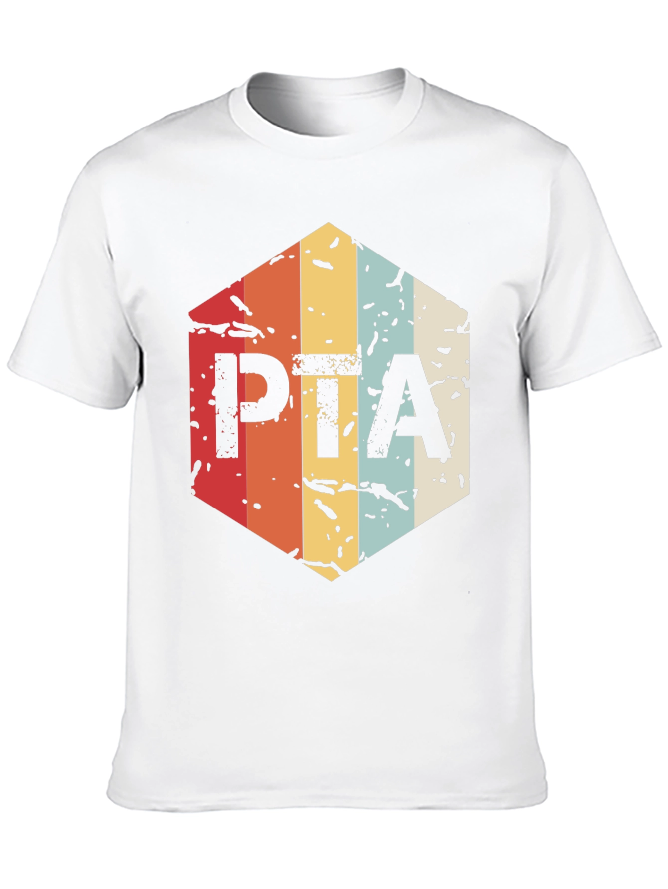Retro PTA T-Shirt - Black Cotton Blend Tee