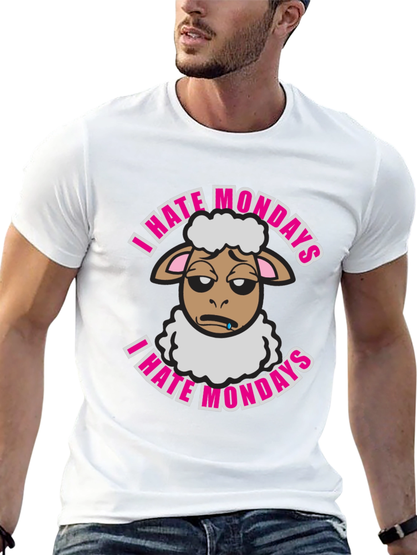 I Hate Mondays Sheep T-Shirt