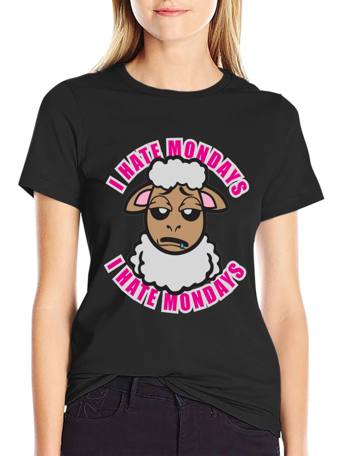 I Hate Mondays Sheep T-Shirt