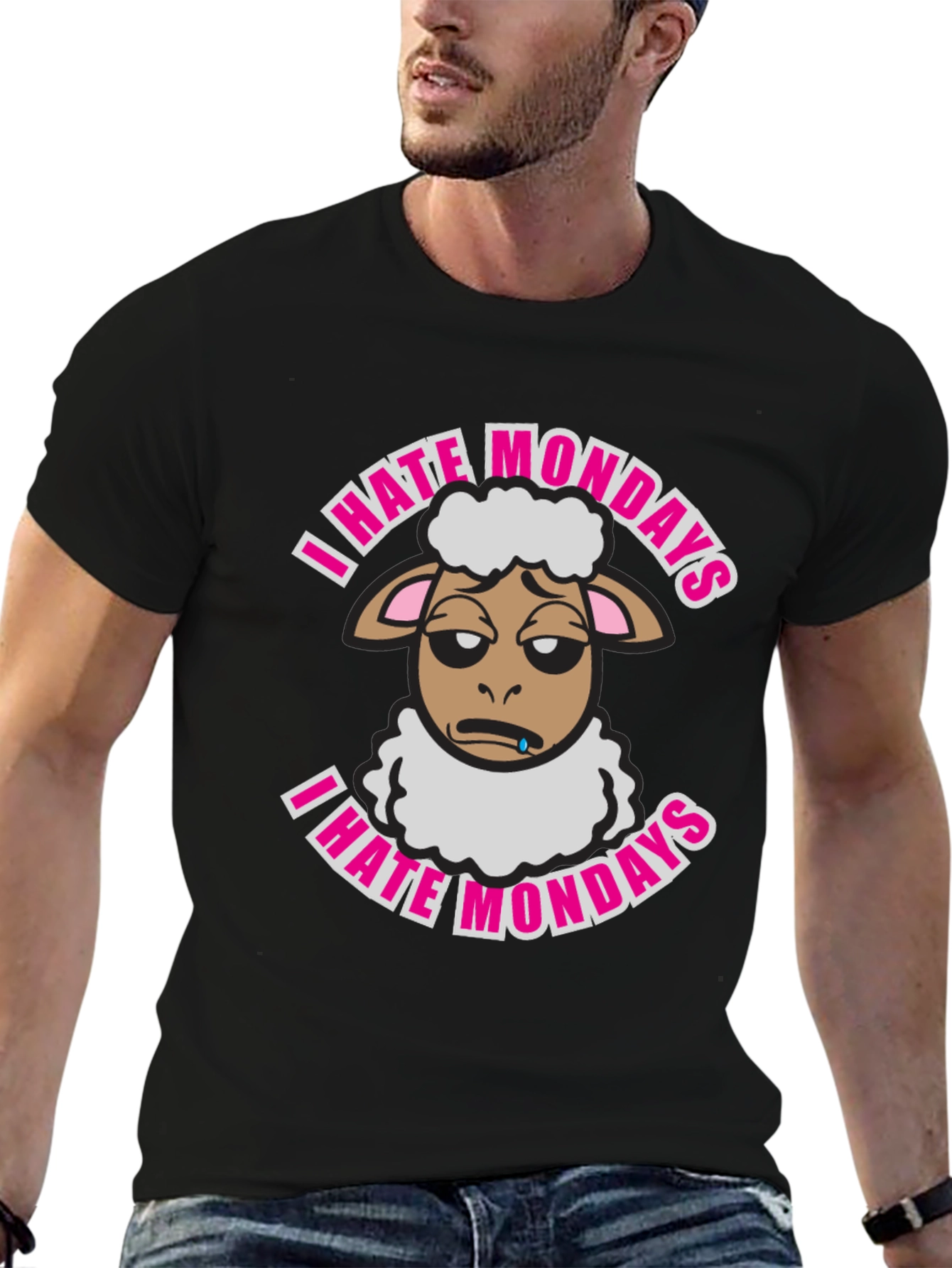 I Hate Mondays Sheep T-Shirt