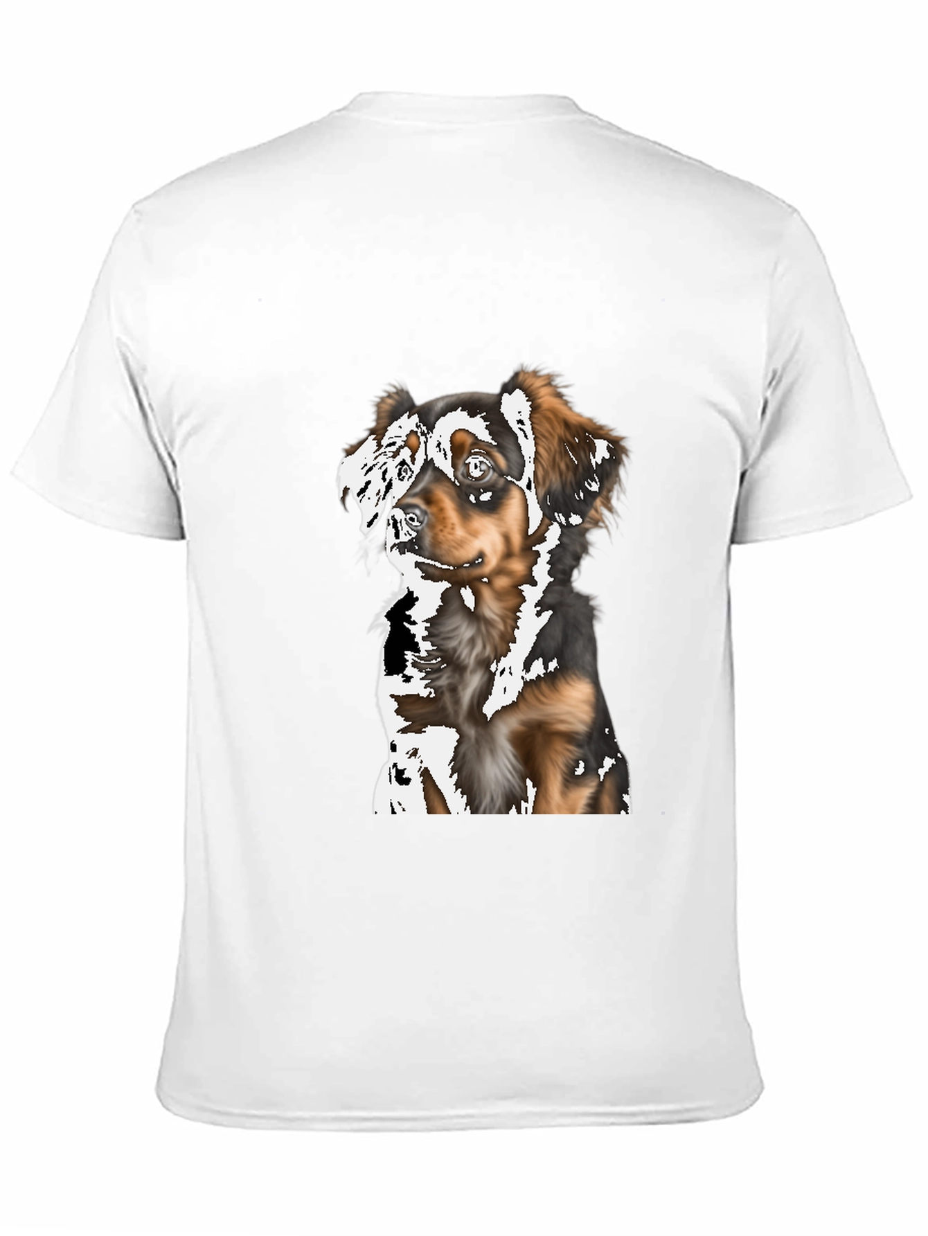 Dog Graphic Tee - Stylish Unisex Black T-Shirt