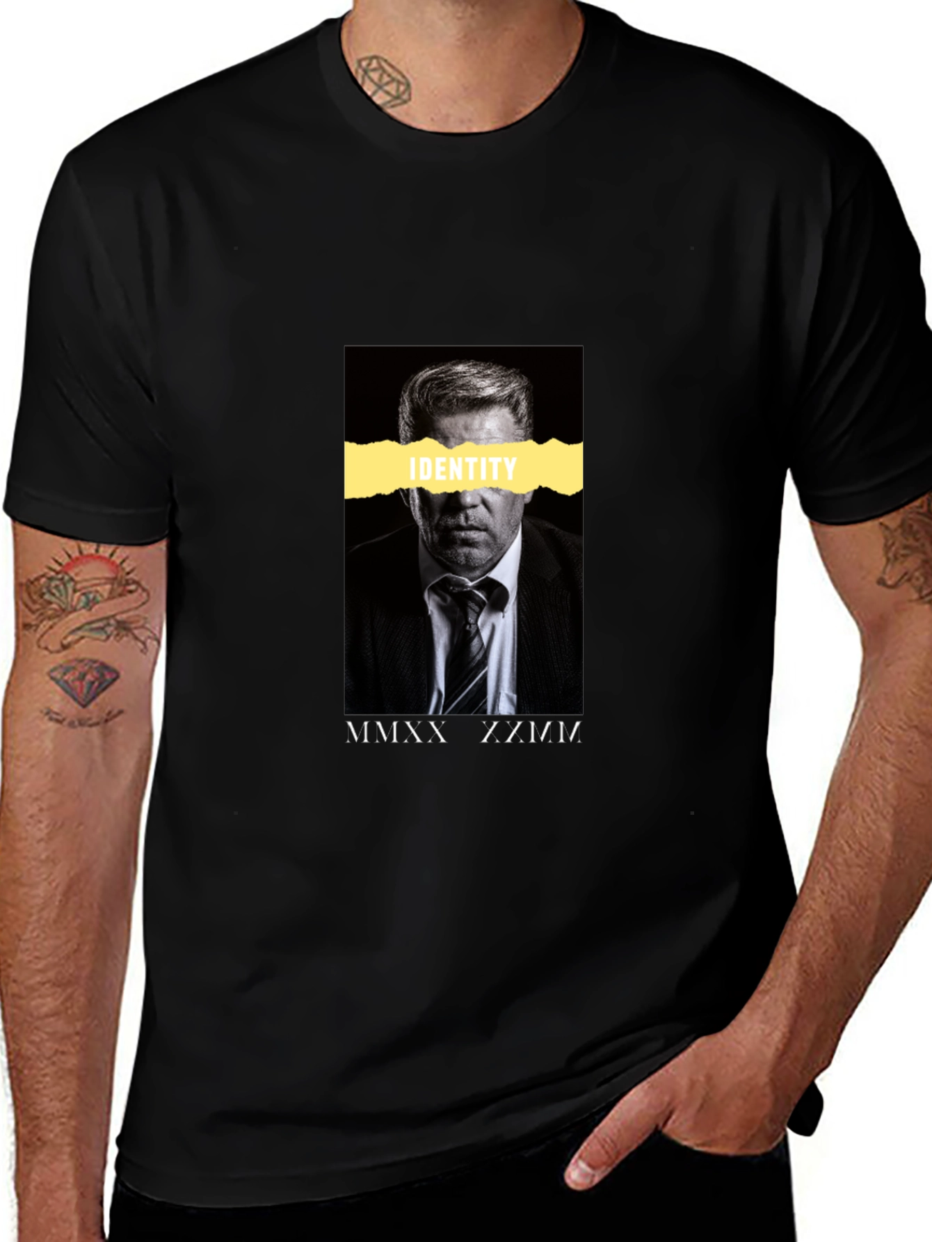 Identity Graphic Tee - Black