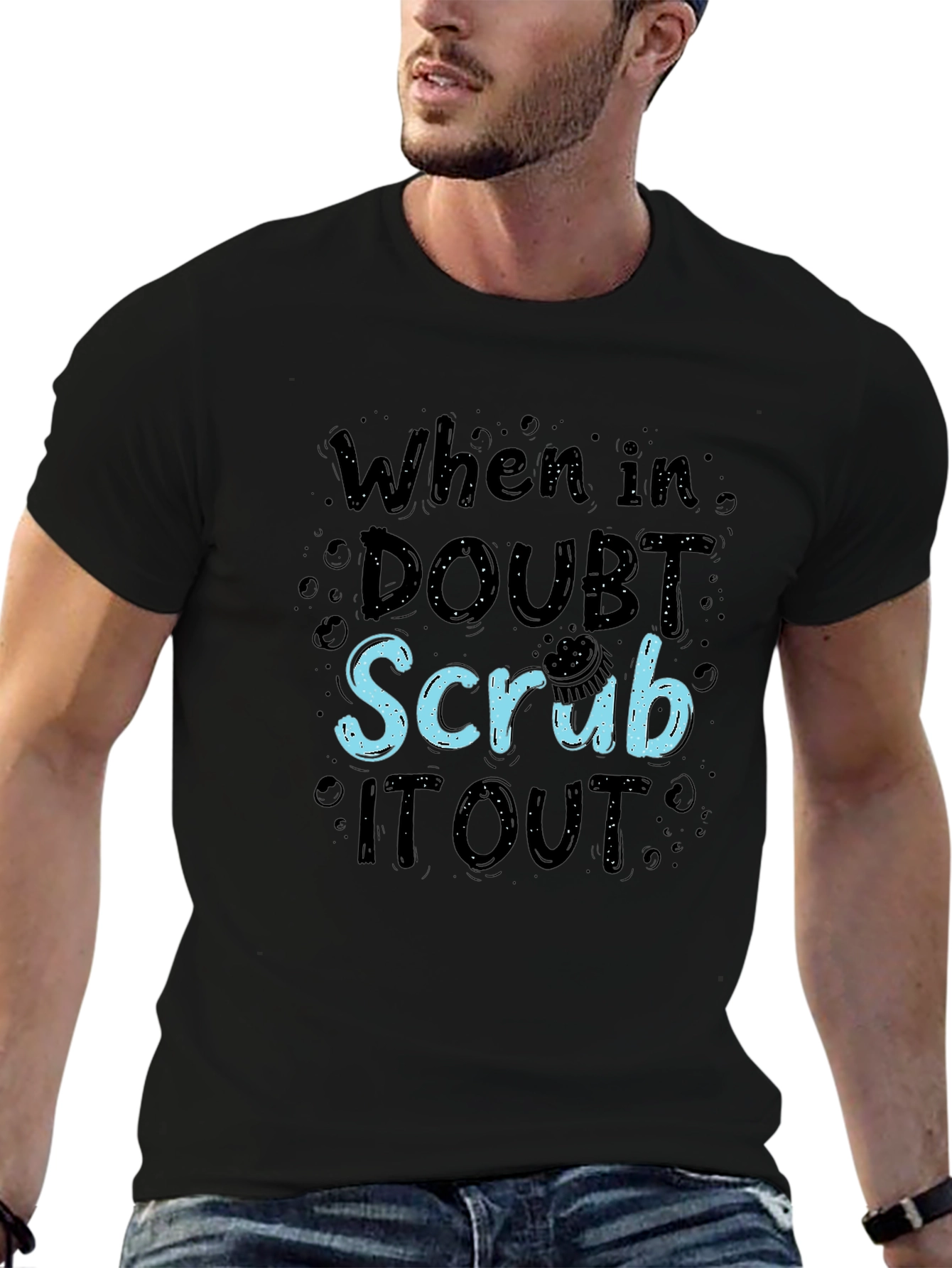 Scrub It Out Graphic Tee