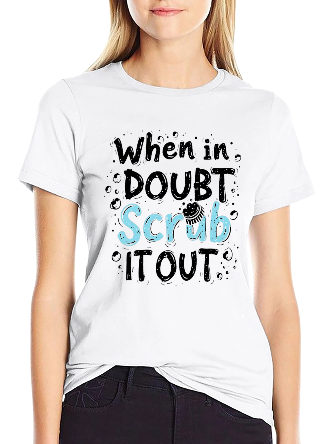 Scrub It Out Graphic Tee