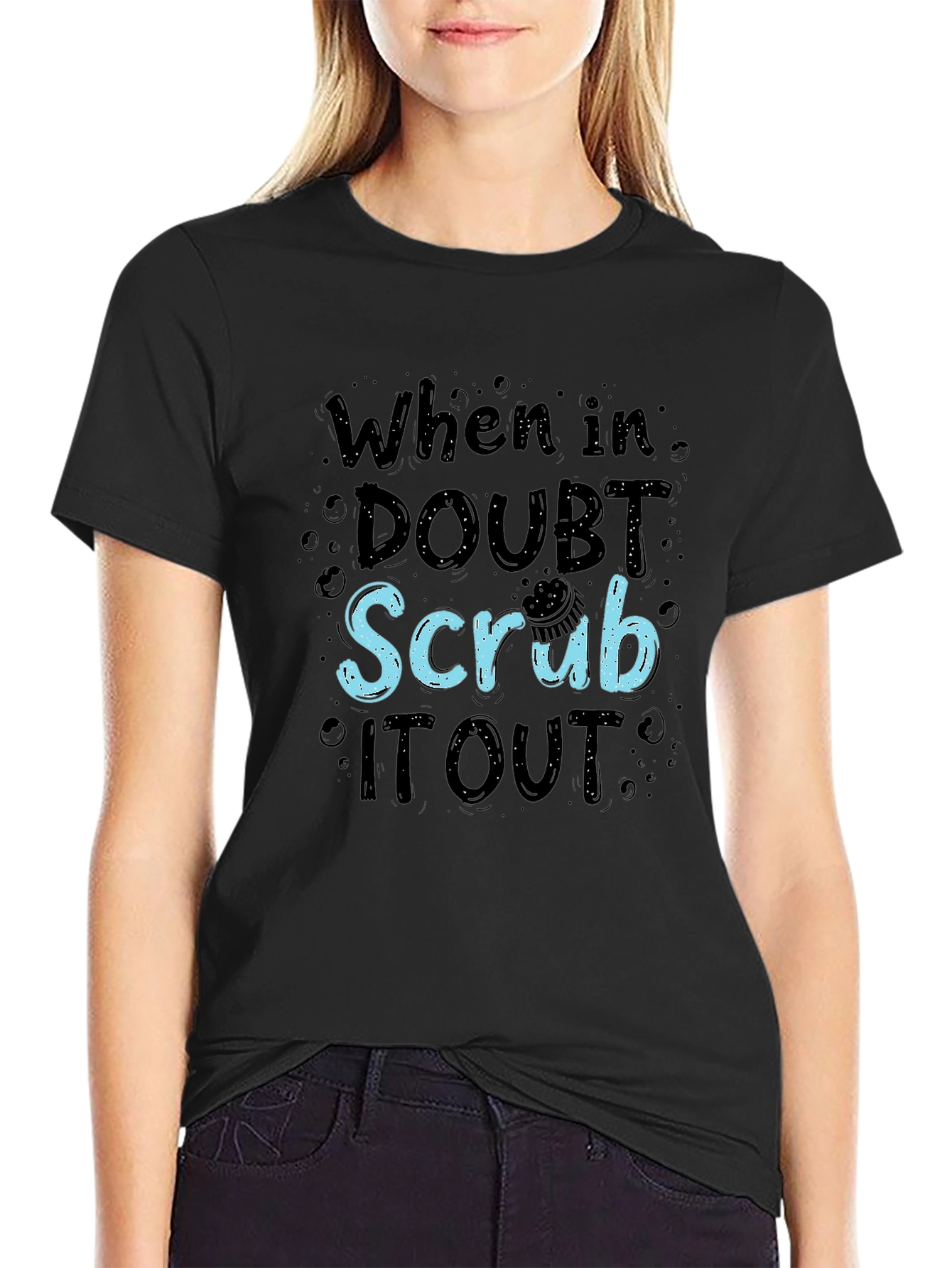 Scrub It Out Graphic Tee