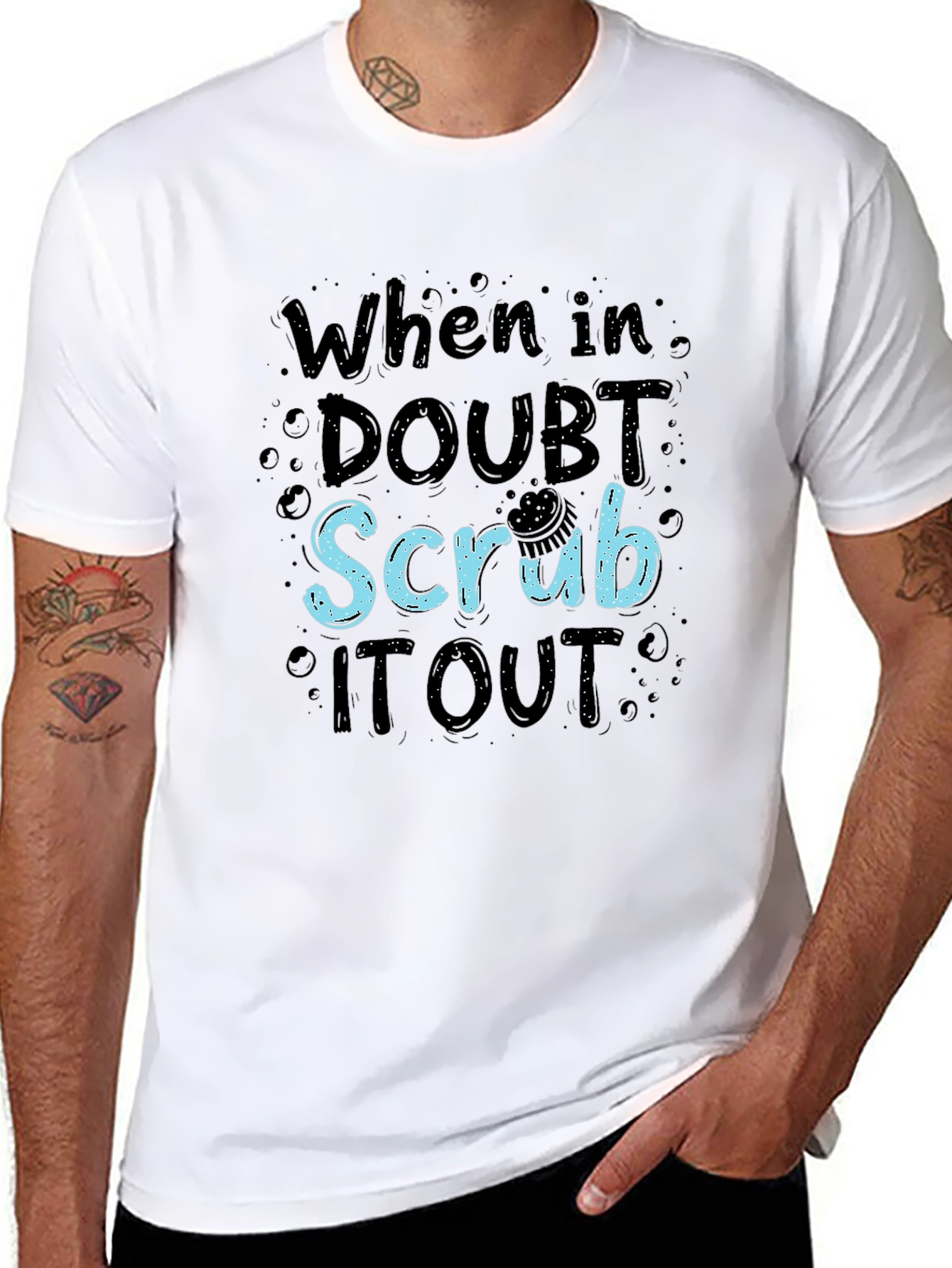 Scrub It Out Graphic Tee