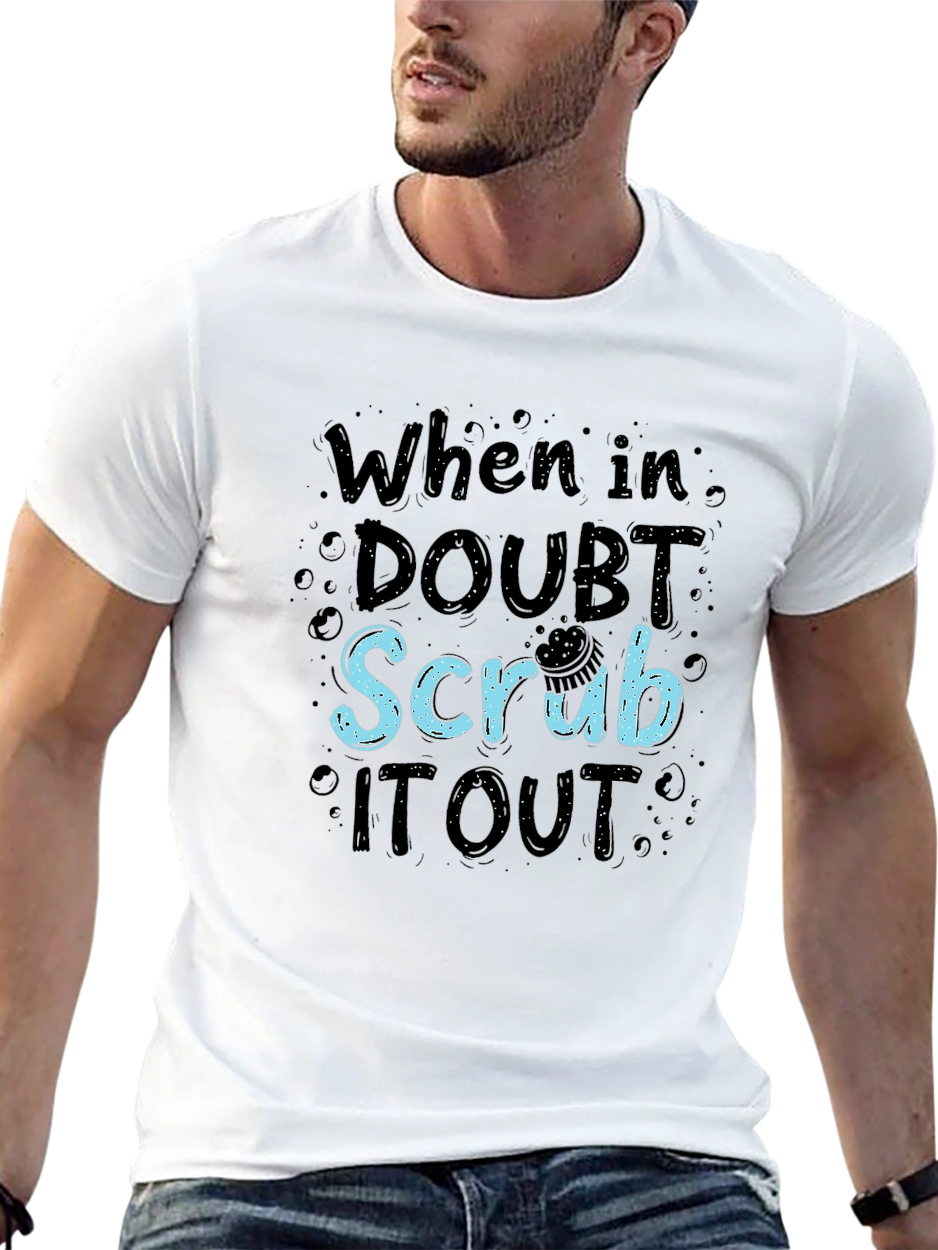 Scrub It Out Graphic Tee
