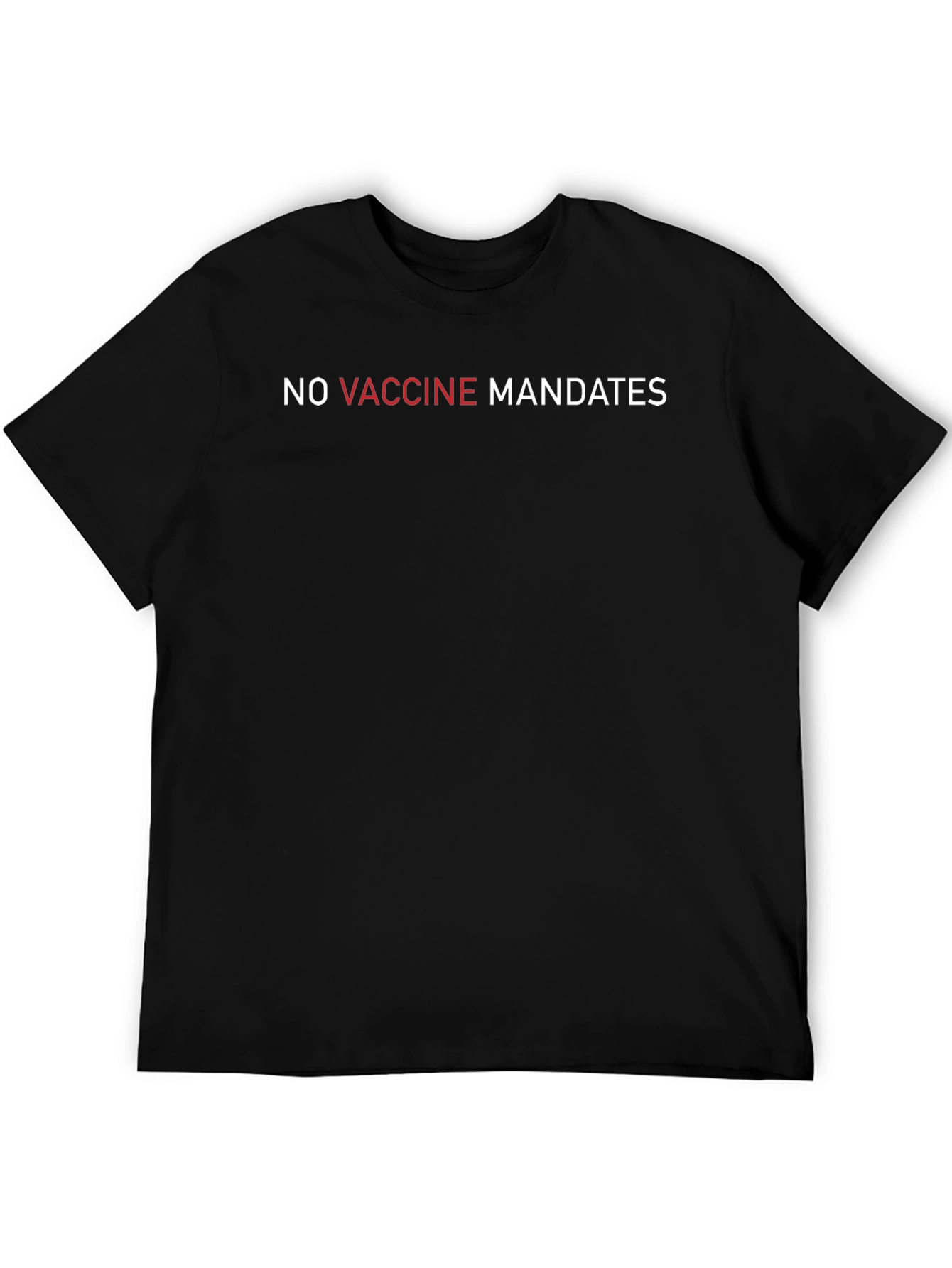 No Vaccine Mandates Graphic T-Shirt