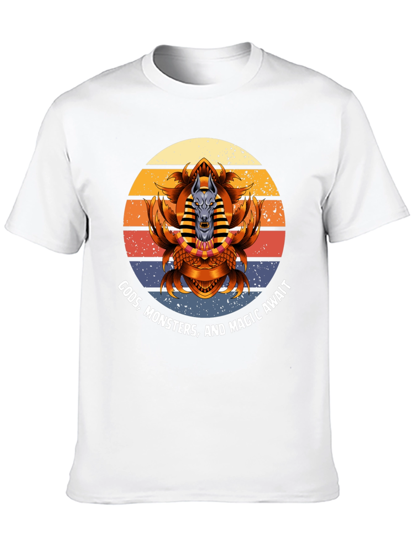 Gods Monsters Magic Tee - Anubis Graphic