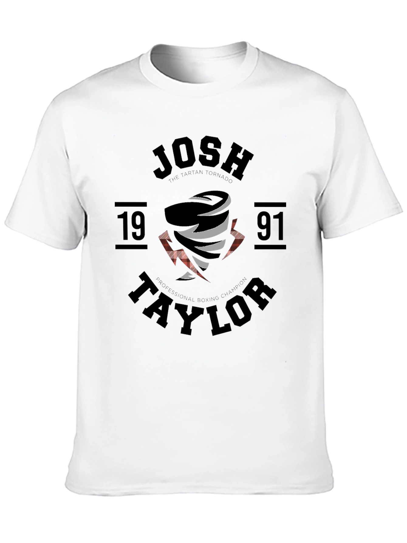 Josh Taylor Tartan Tornado Graphic Tee