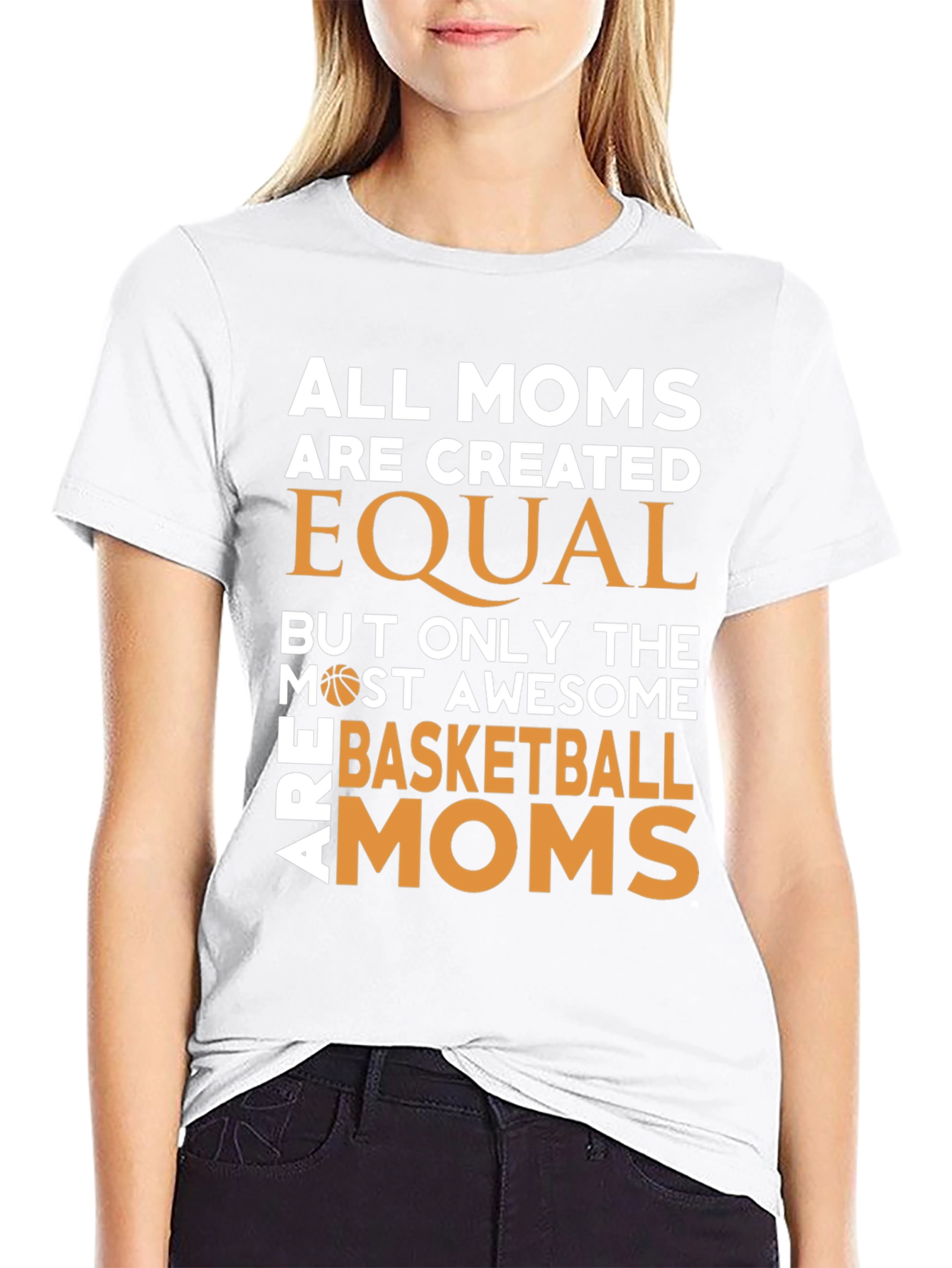 Awesome Basketball Moms T-Shirt