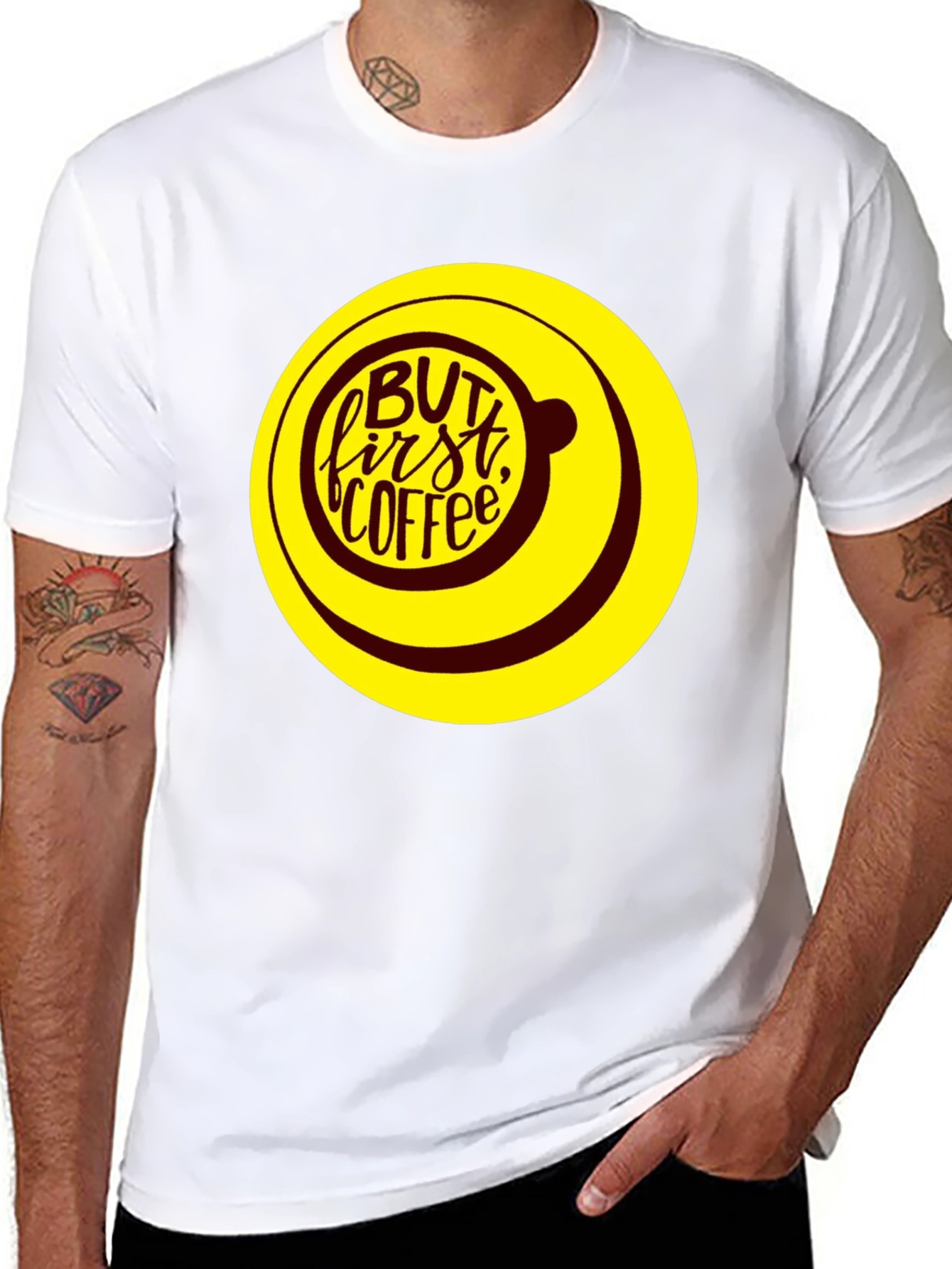 But First Coffee T-Shirt - Brewtiful Black Tee