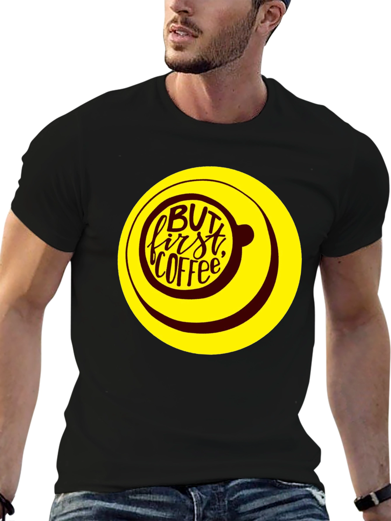 But First Coffee T-Shirt - Brewtiful Black Tee