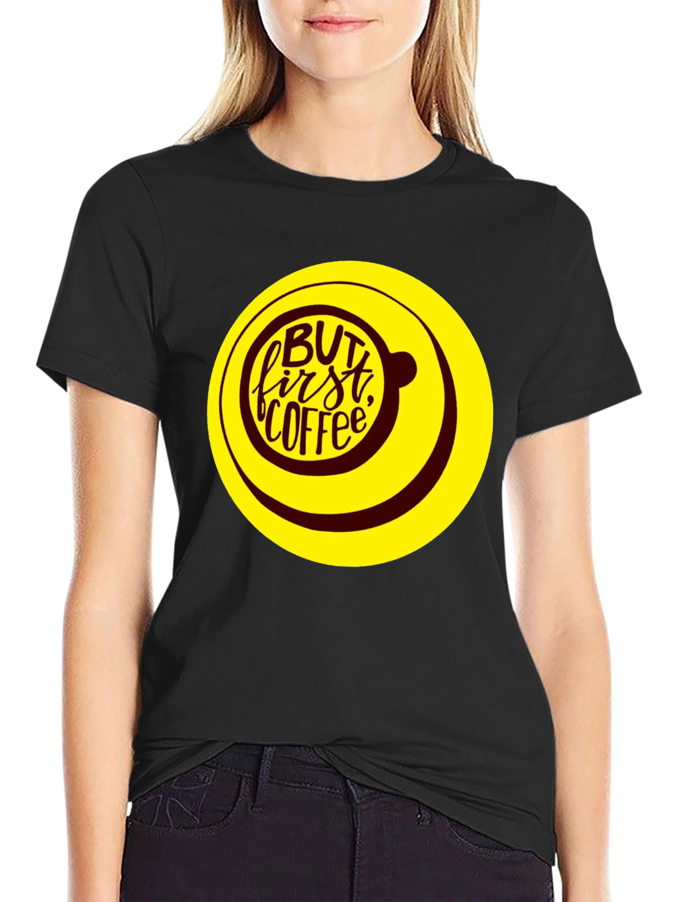 But First Coffee T-Shirt - Brewtiful Black Tee