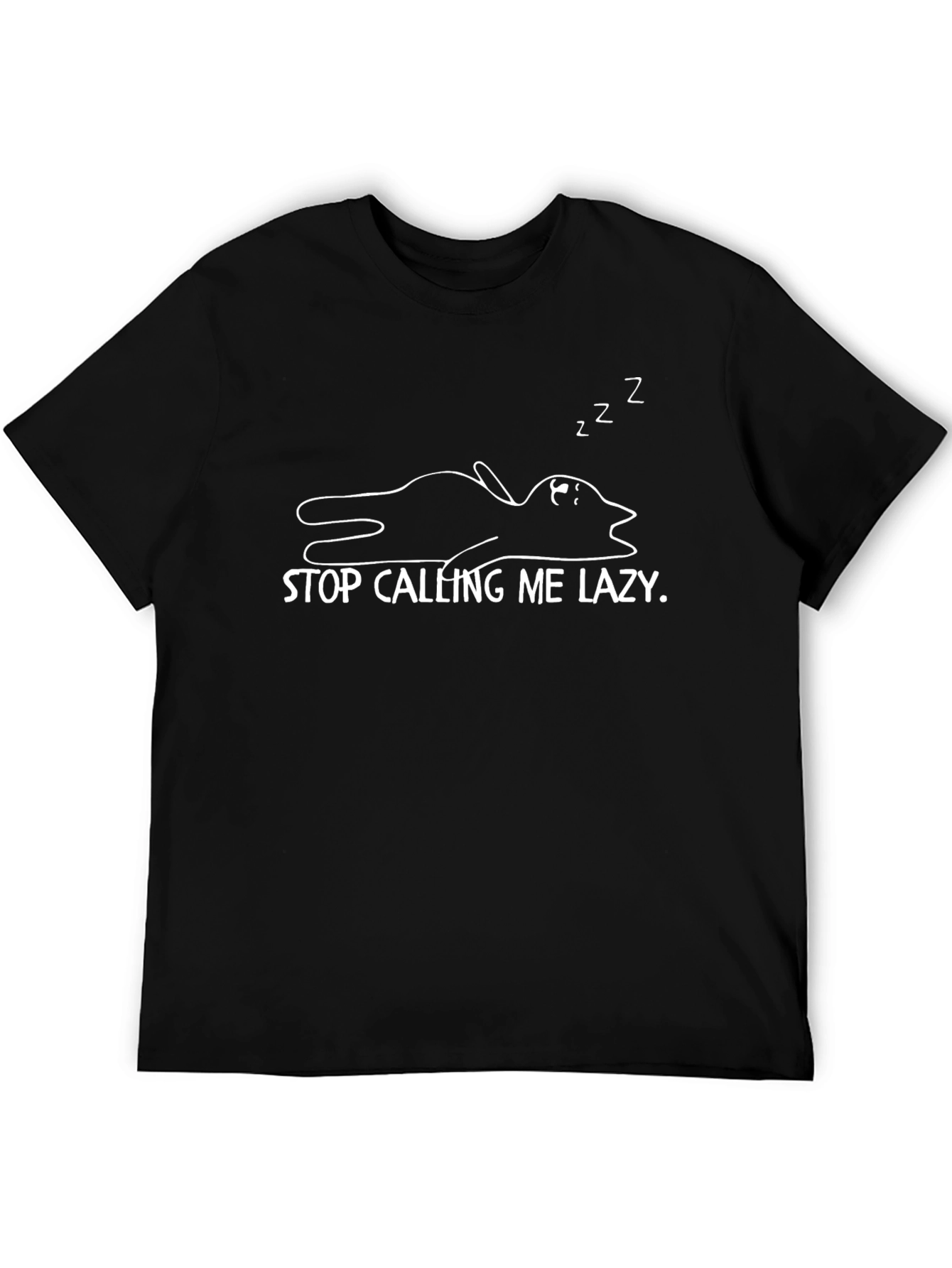 Funny Lazy Duck T-Shirt - Stop Calling Me Lazy