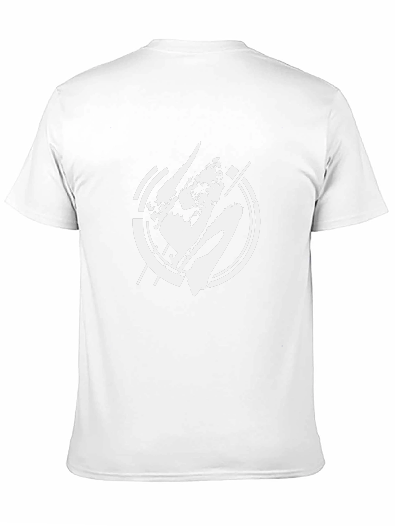 Abstract Graphic T-Shirt - Stylish Black Tee