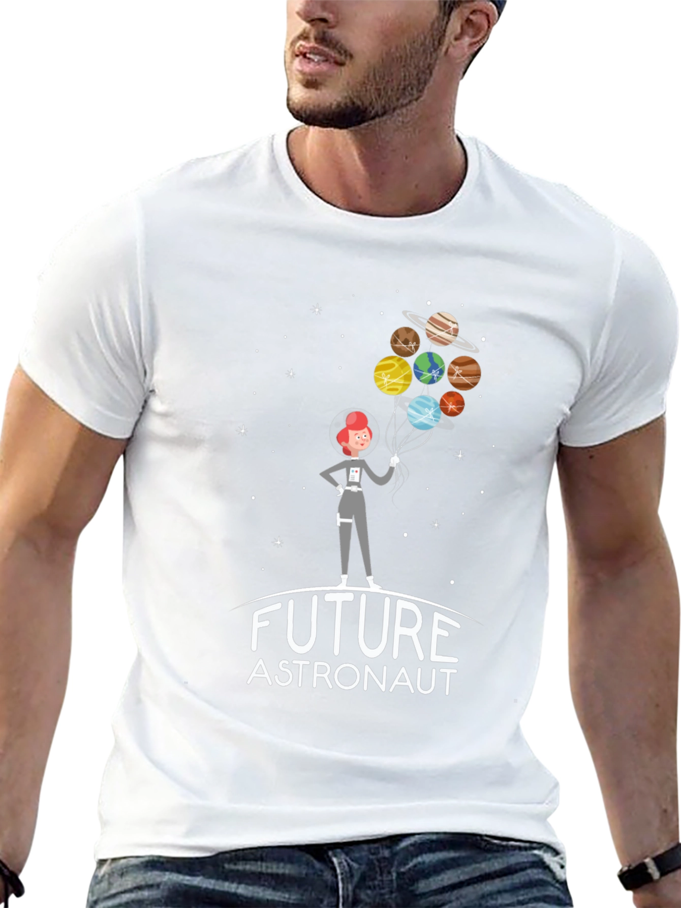 Future Astronaut T-Shirt - Planets & Dreams