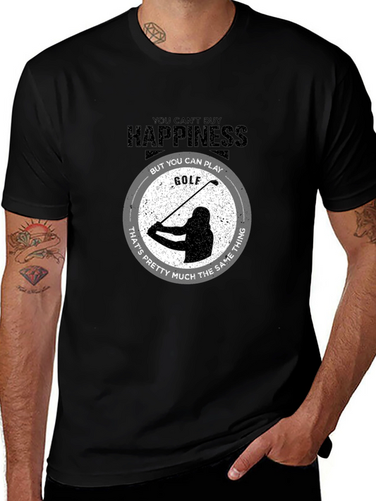 Golf Happiness T-Shirt - Play Golf Same Thing Funny Tee