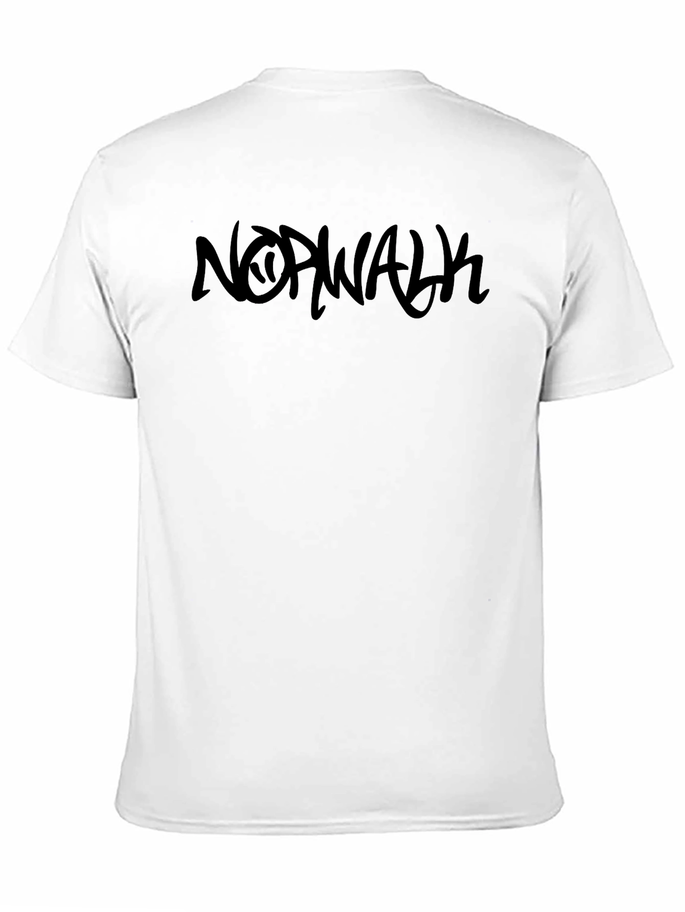 Norwalk Graphic Print Black T-Shirt