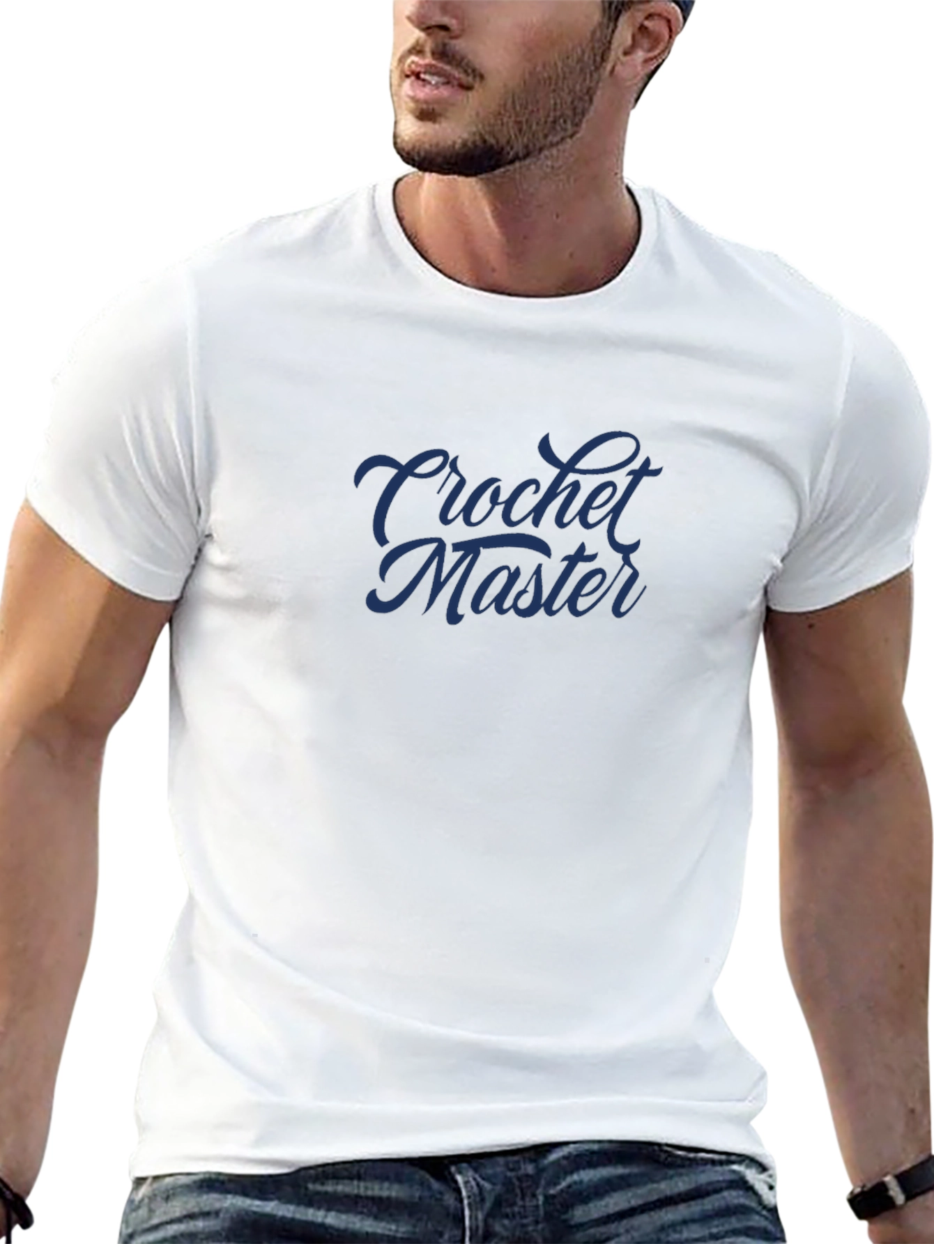 Crochet Master Black T-Shirt